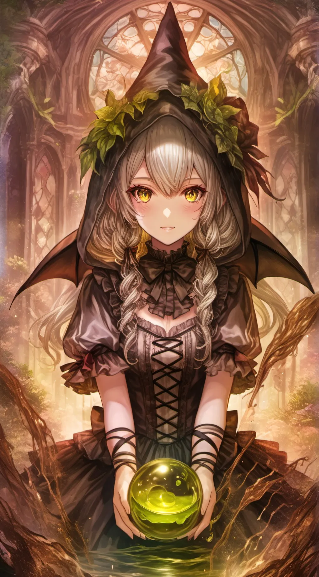 ai character: Lilipad background