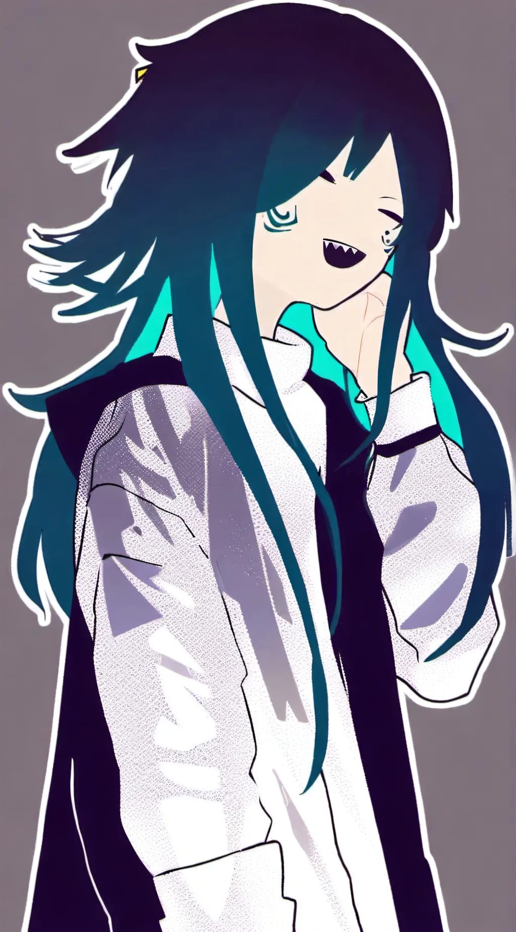 ai character: makeio background