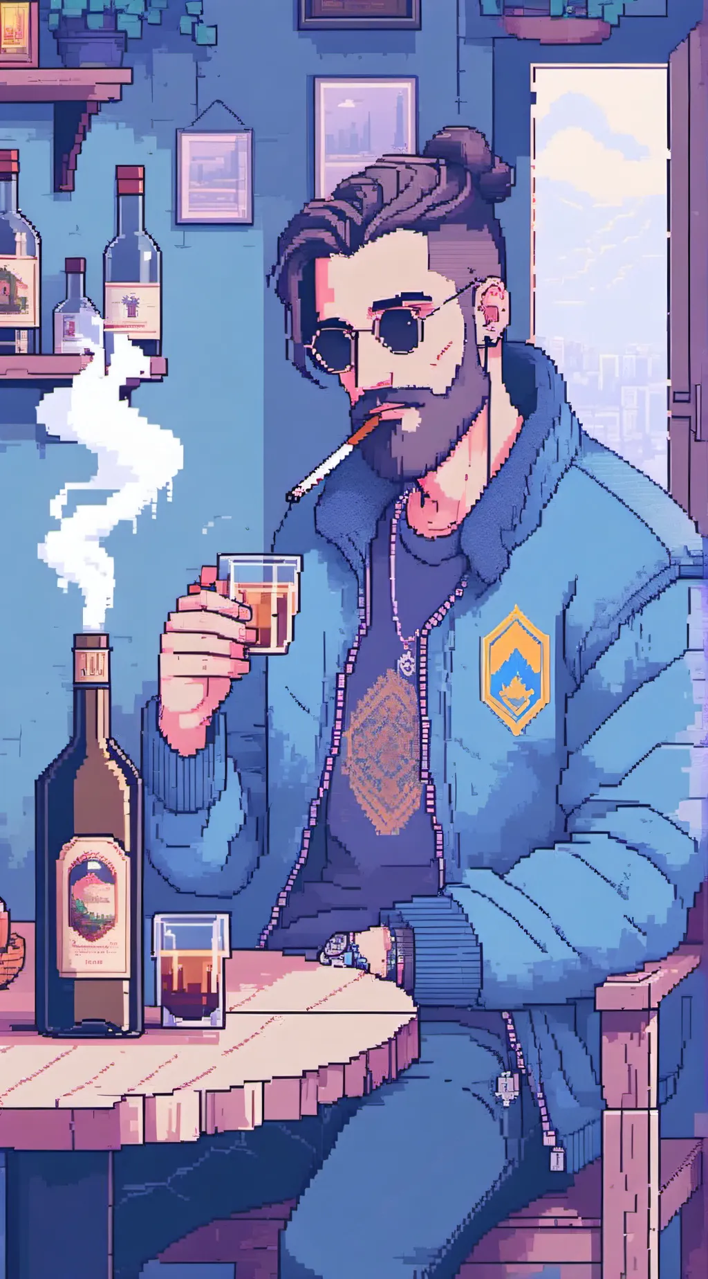 ai character: Marko background