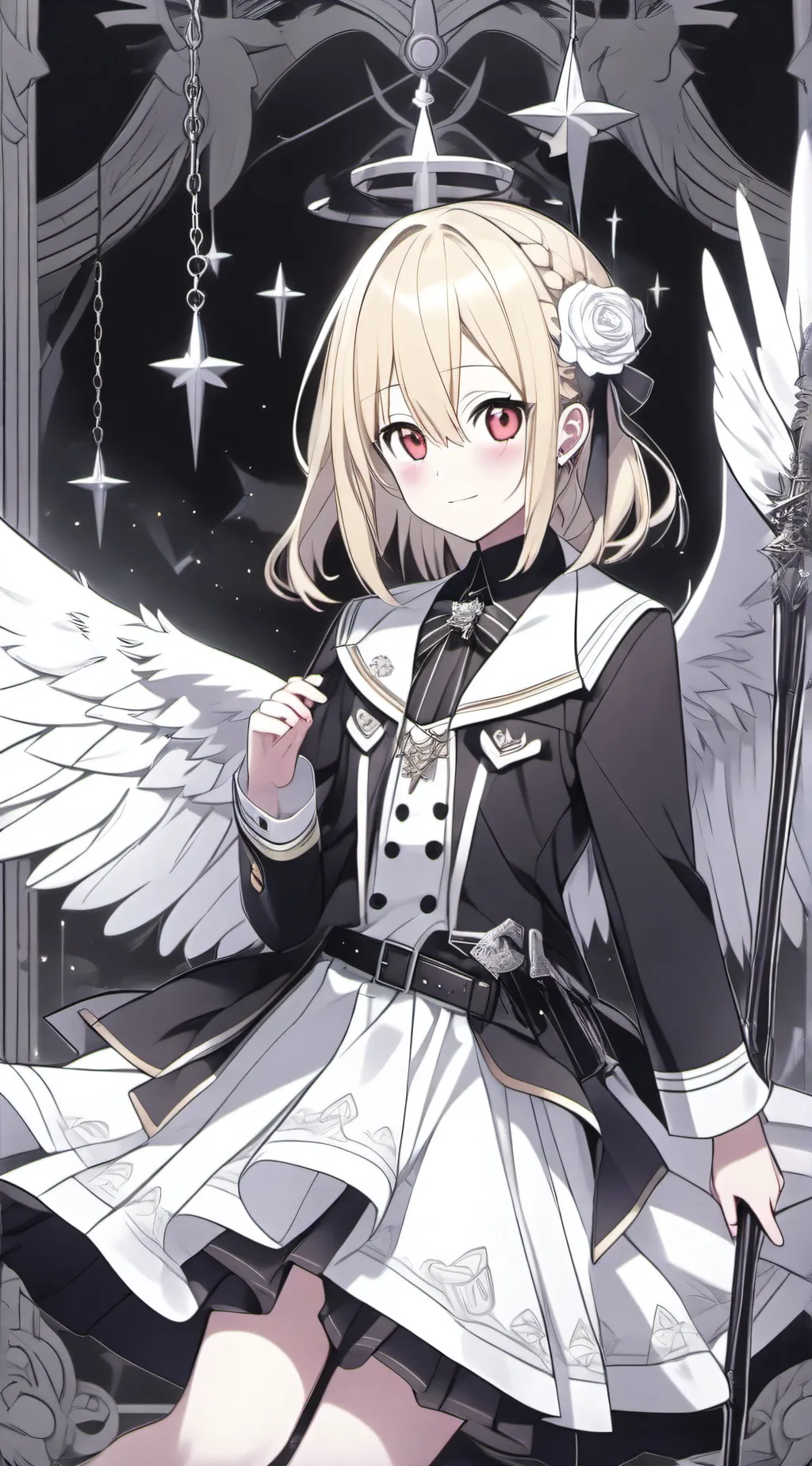 ai character: amane background