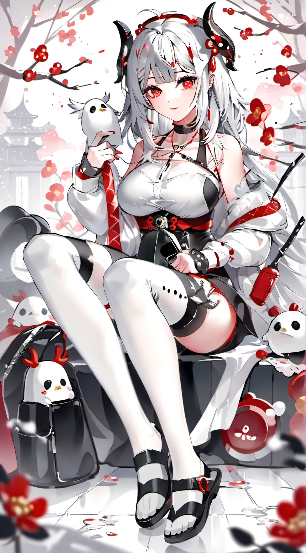 ai character: Алина background