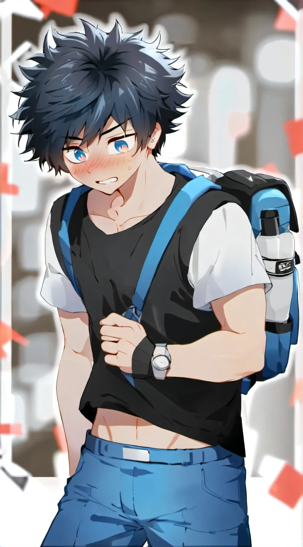 ai character: Max background