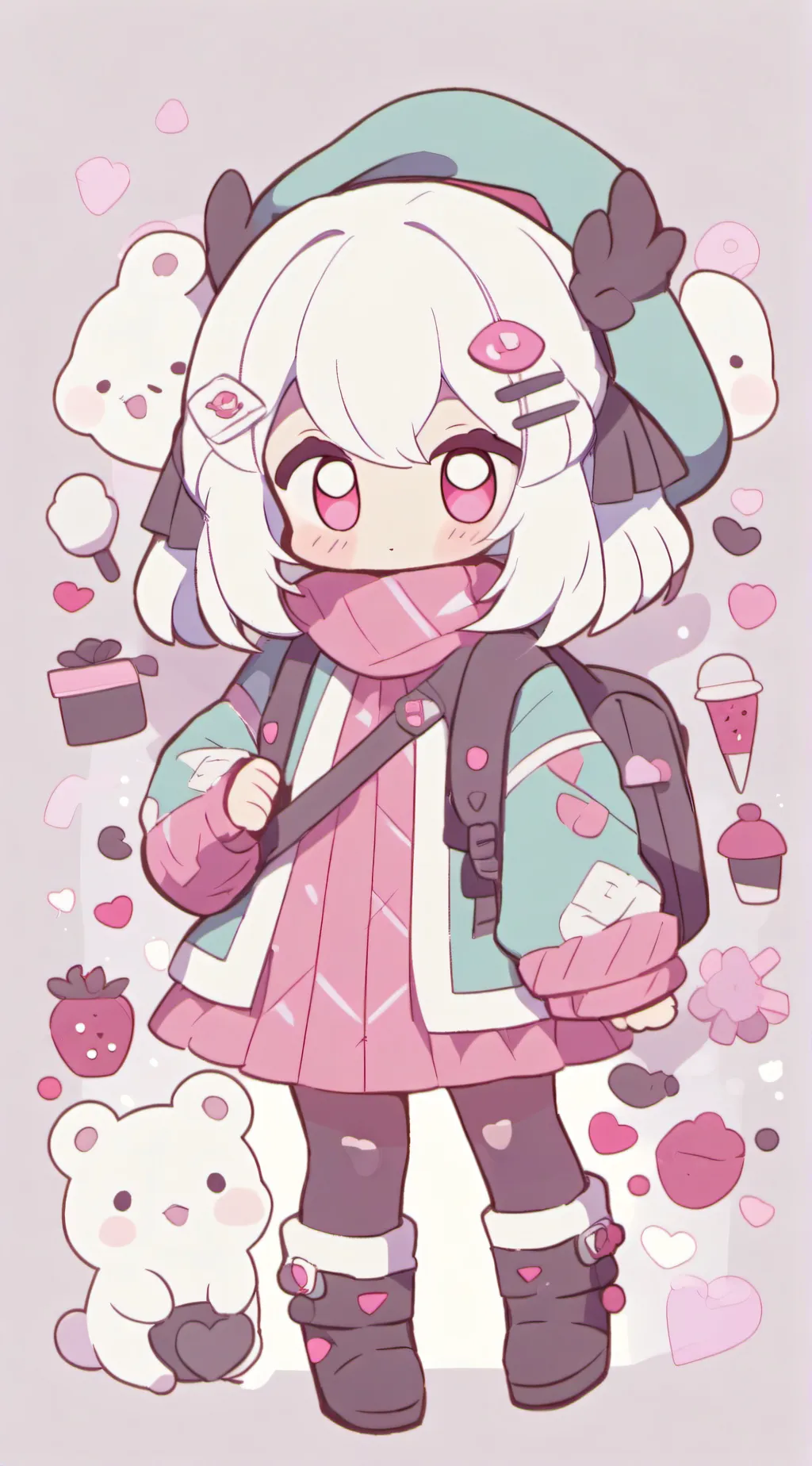 ai character: talkie request  background