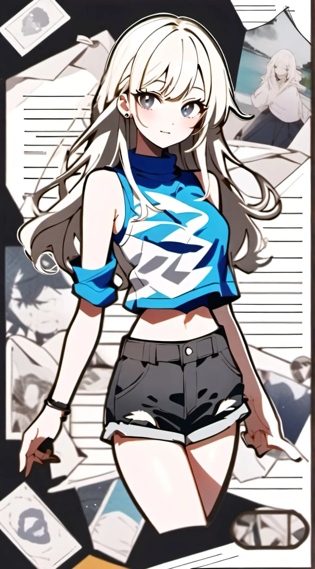 ai character: Classroom 5-6 background