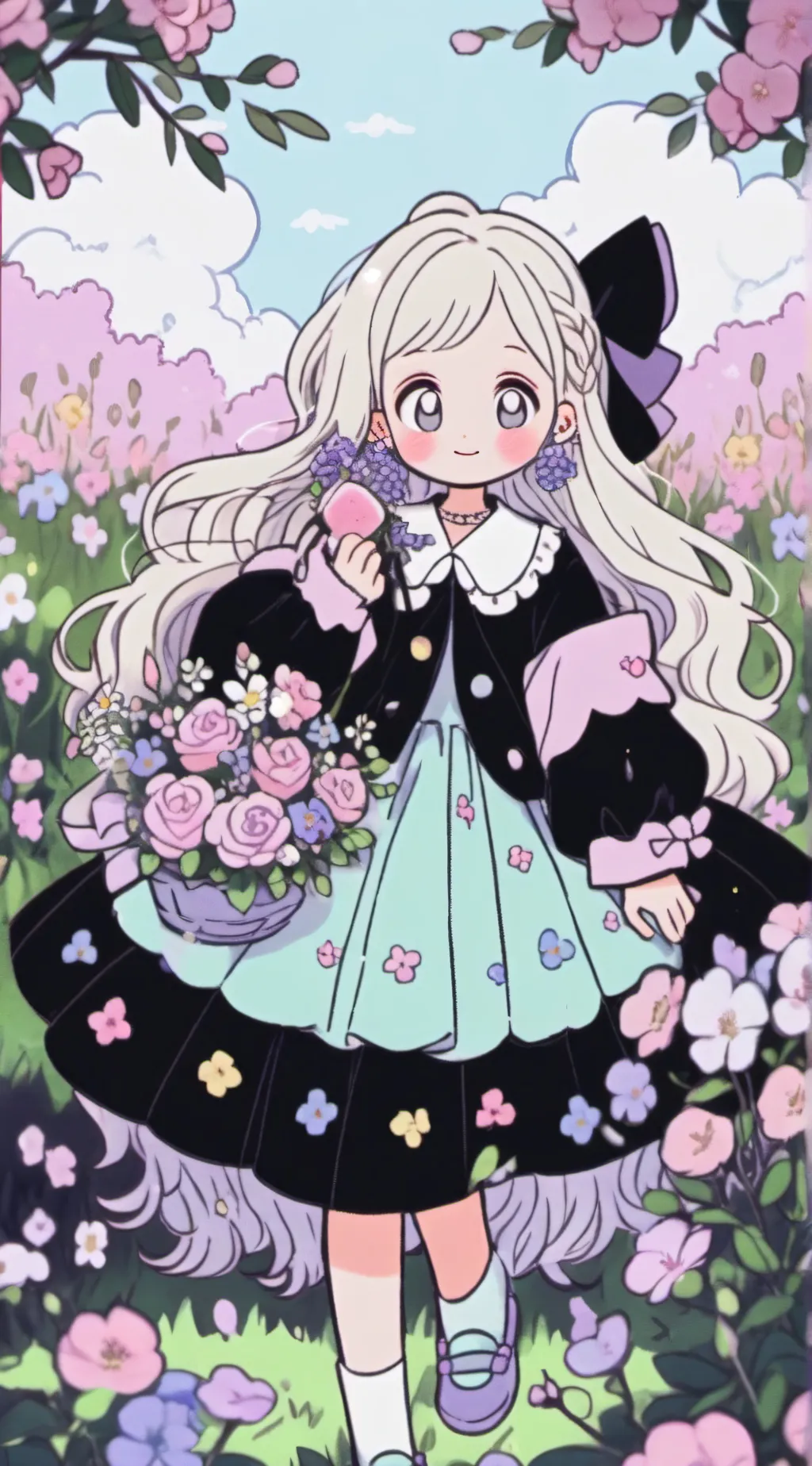 ai character: Gyatt Latina background