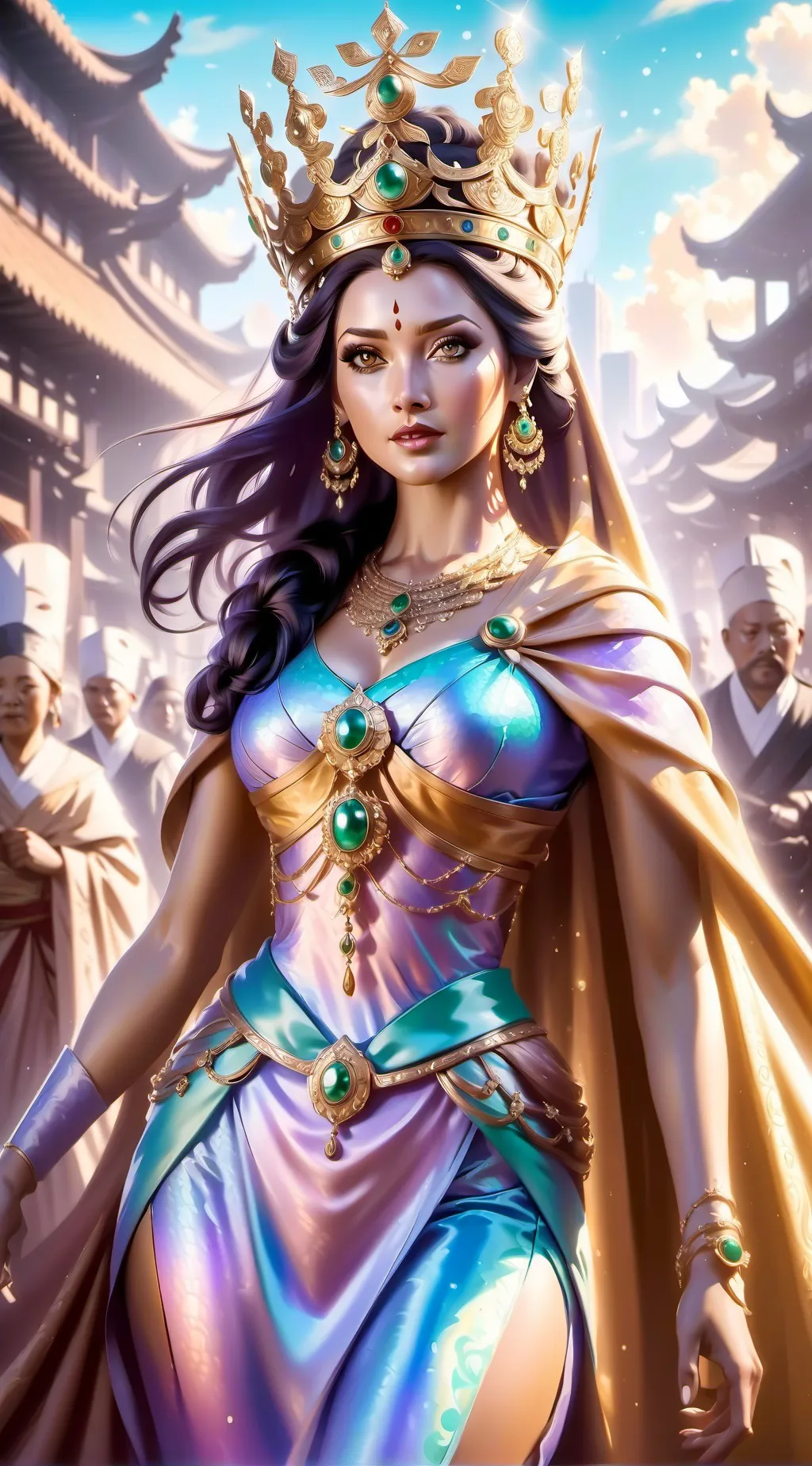 ai character: Elara background