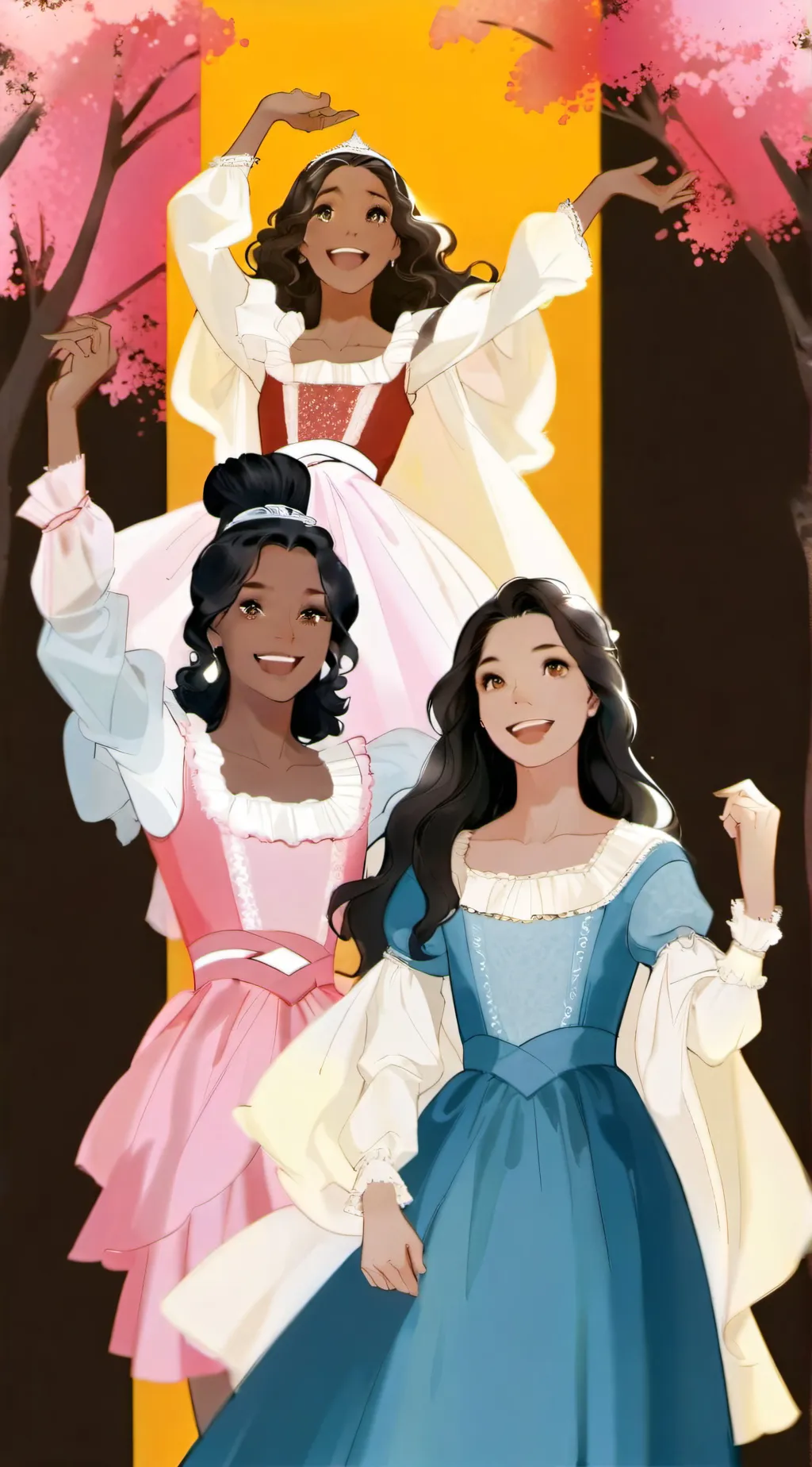 ai character: Schuyler sisters background