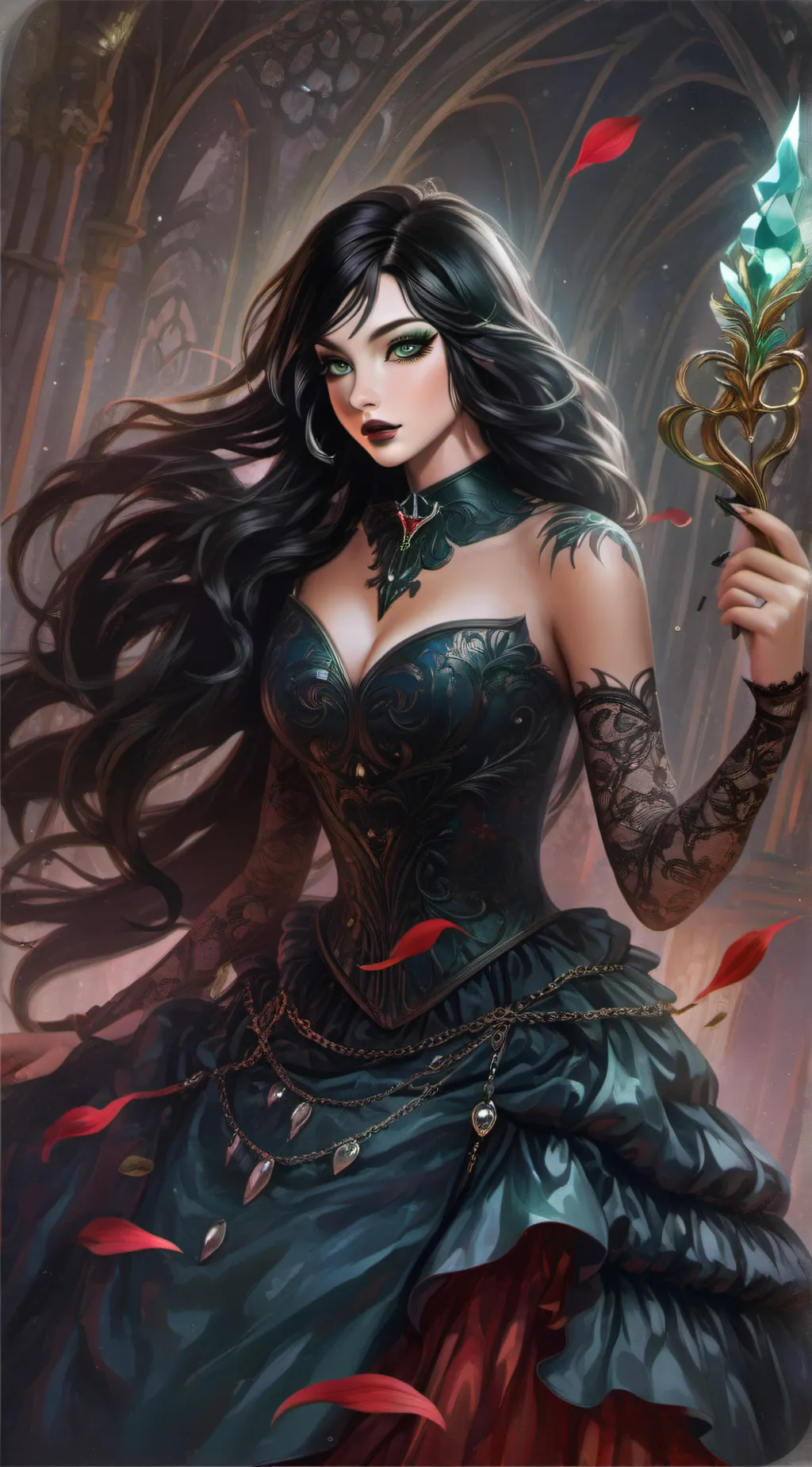 ai character: Nerissa  background