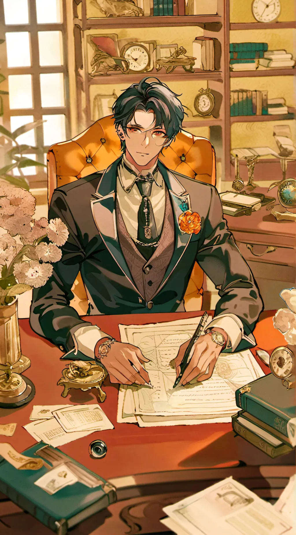 ai character: Jake Cinder  background