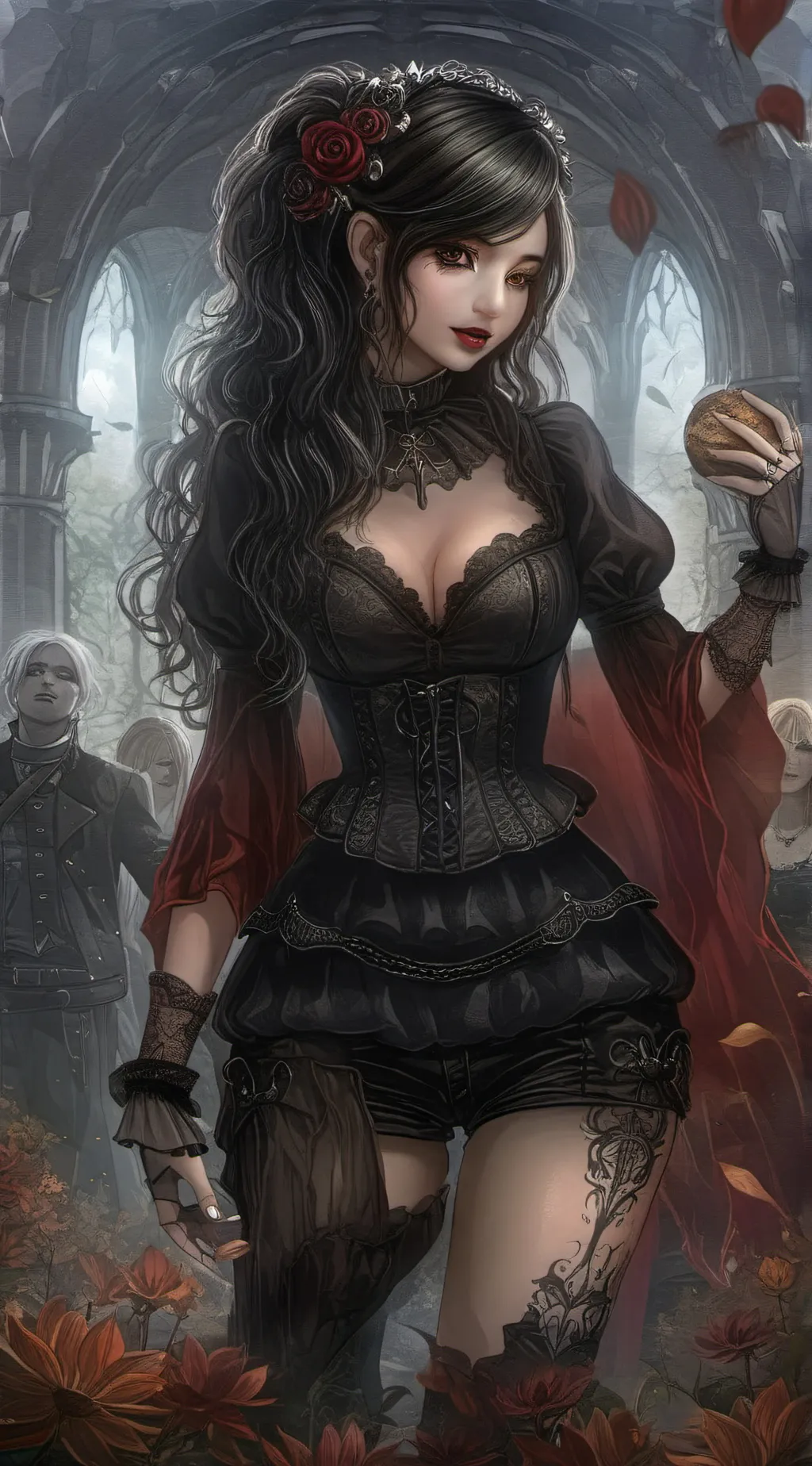 ai character: Alisson  background