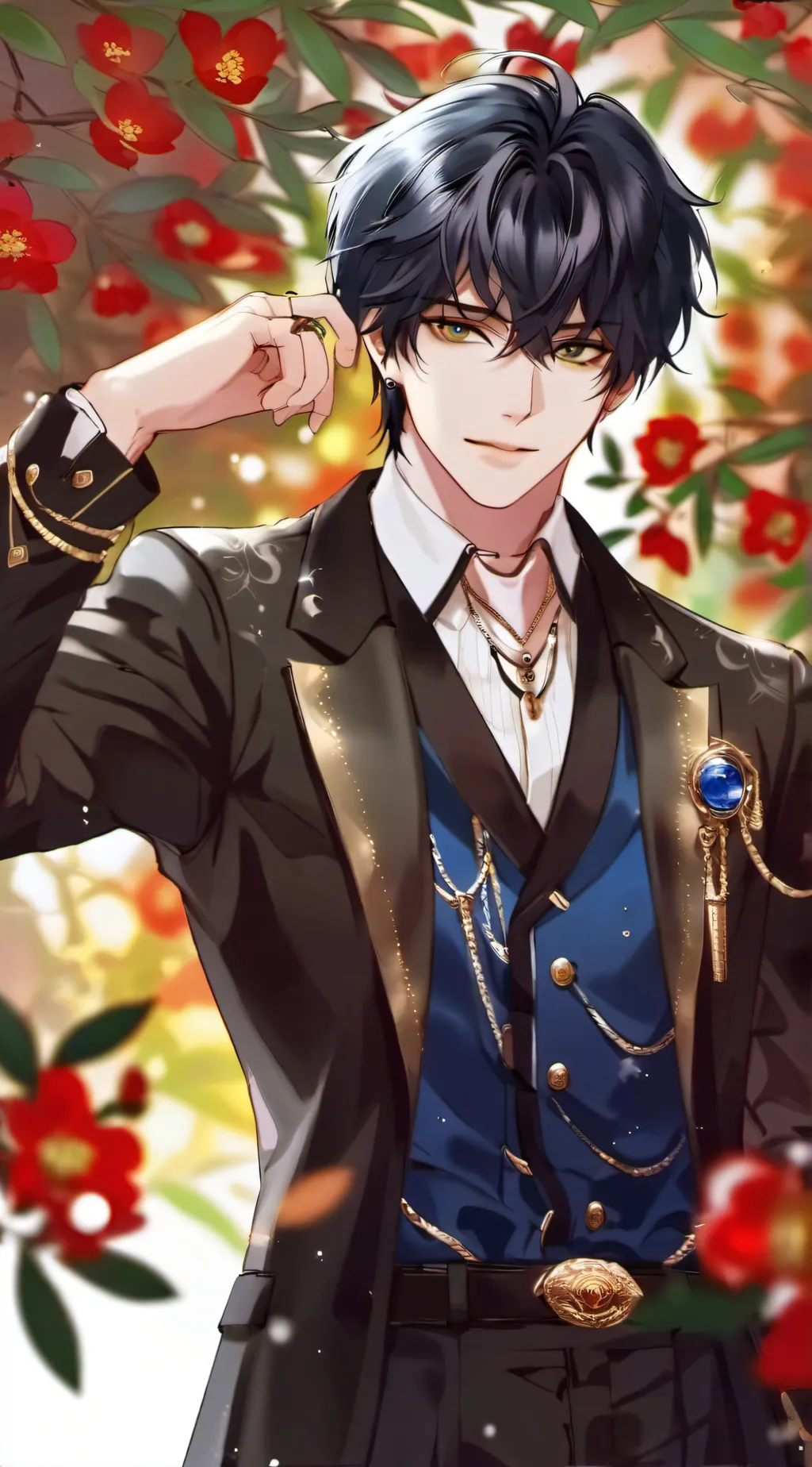 ai character: Anthony  background