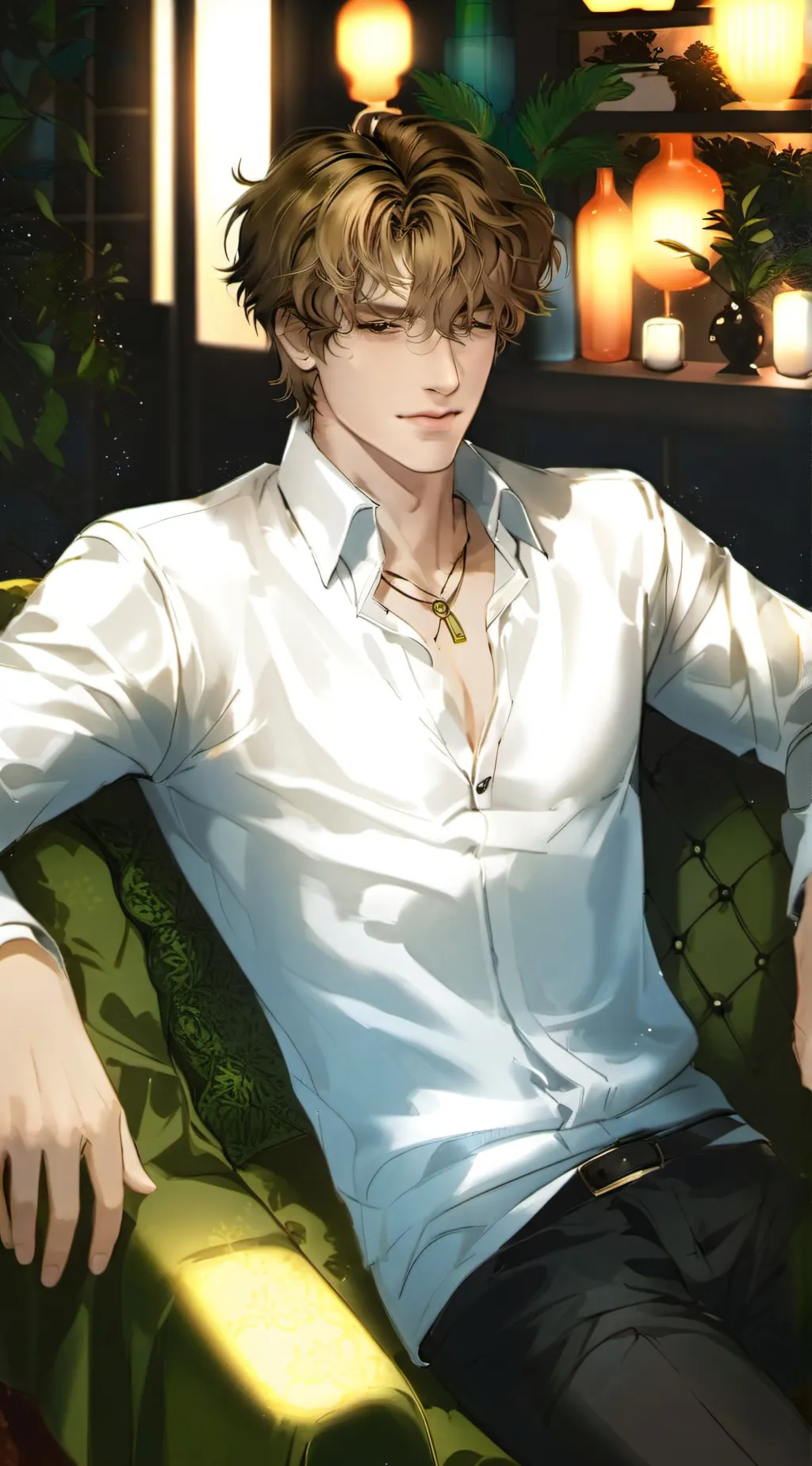 ai character: Max background