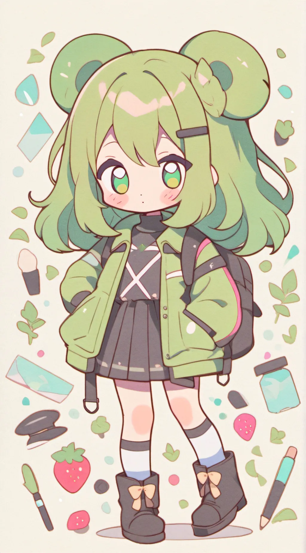 ai character: MJ background