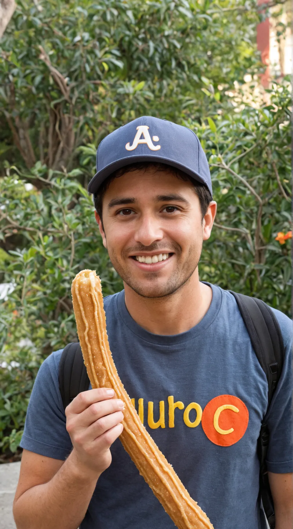 ai character: john the churro background