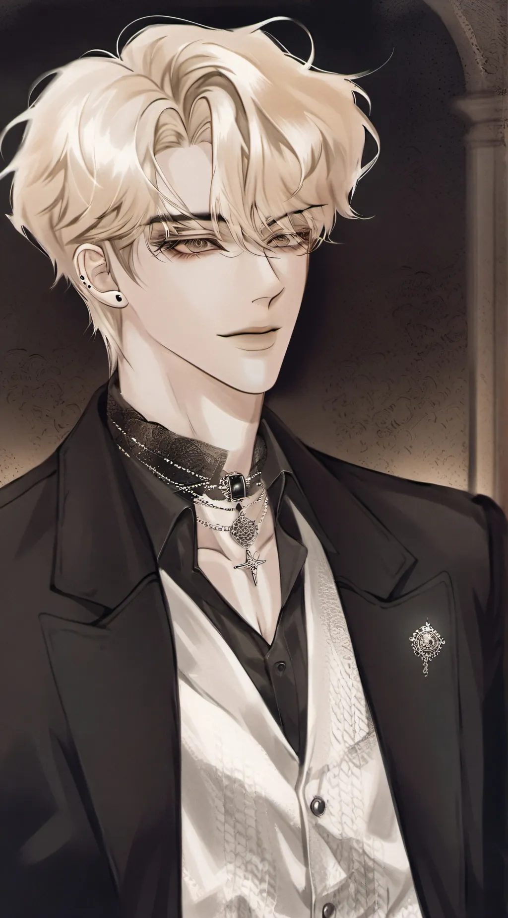 ai character: New berry ave background