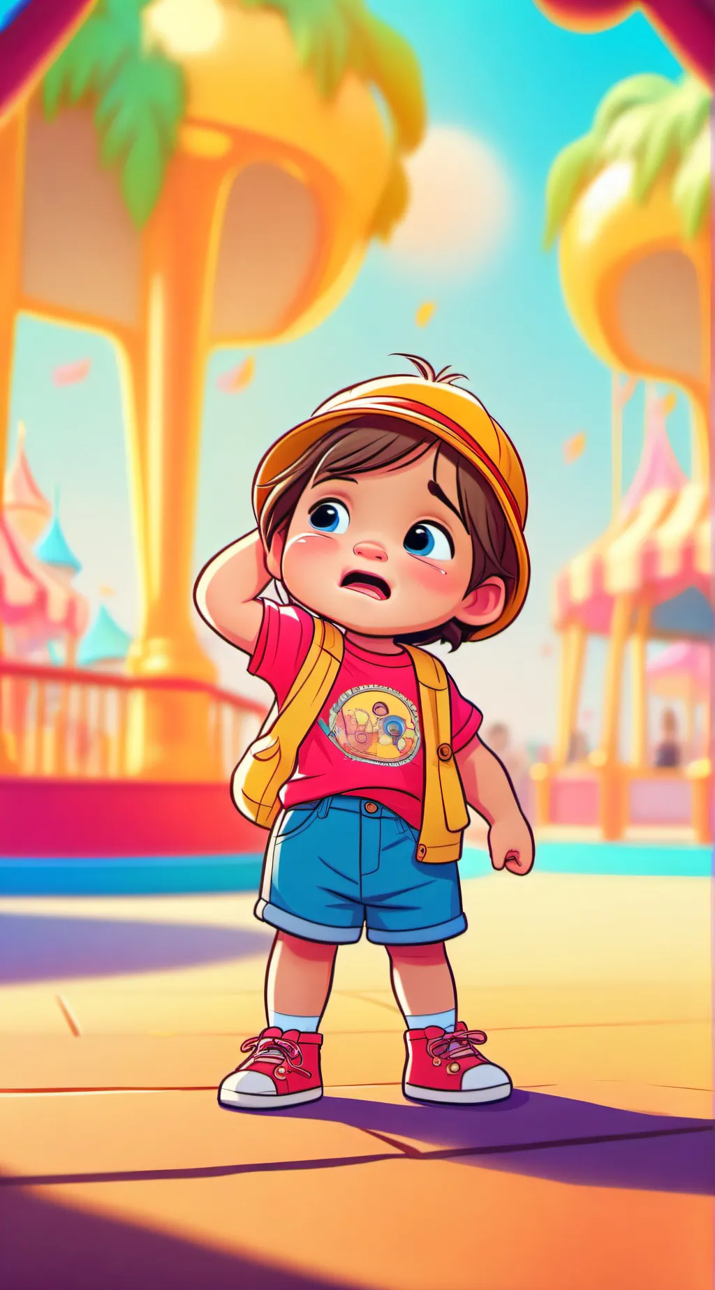 ai character: Austin  background