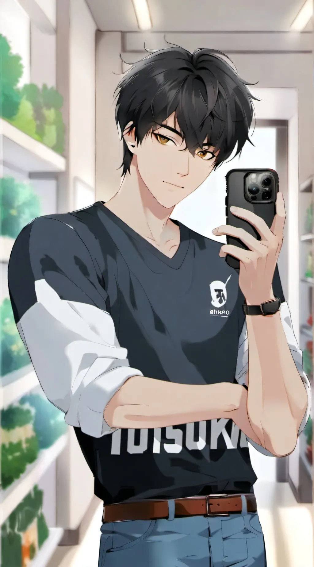 ai character: diandro  background