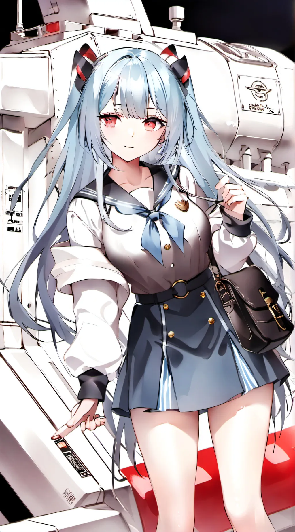 ai character: Arpeggio Bluesteel background