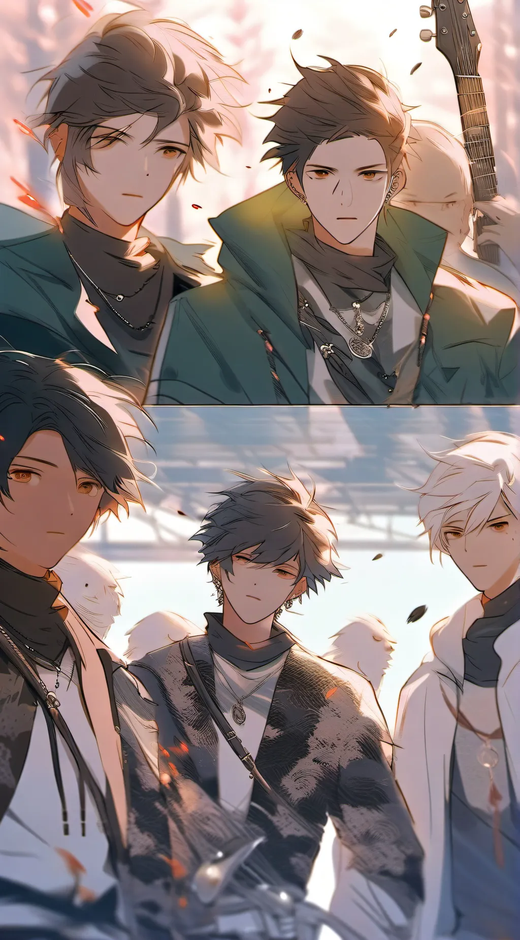 ai character: Metal Mirror  background