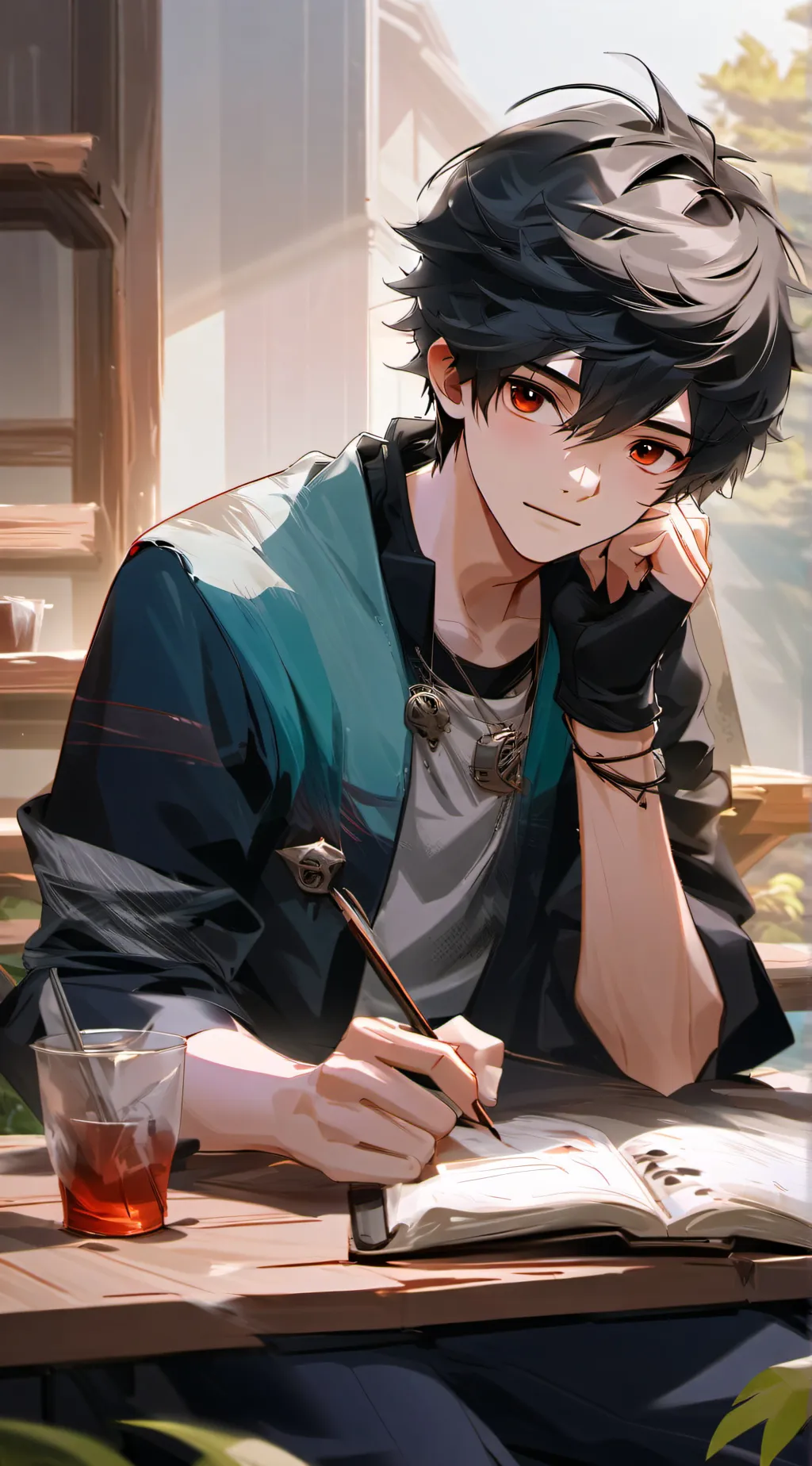 ai character: Aiden background