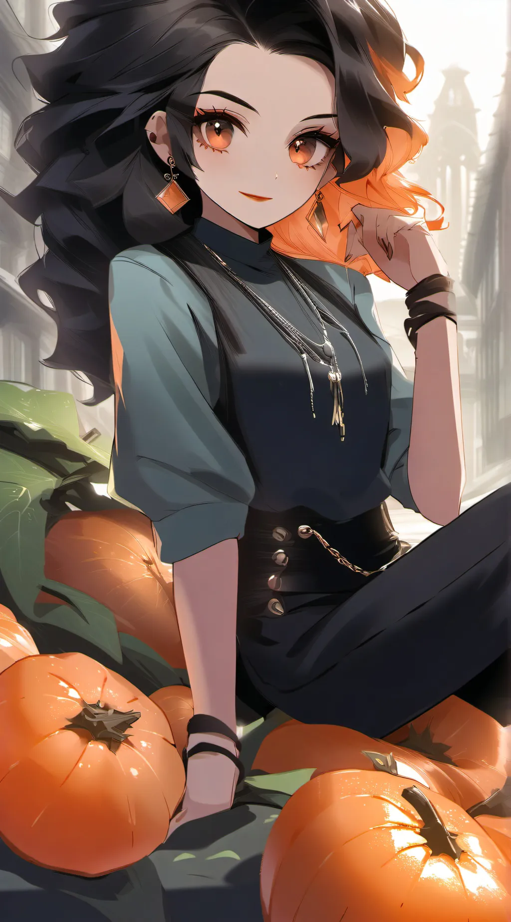 ai character: Zelena background