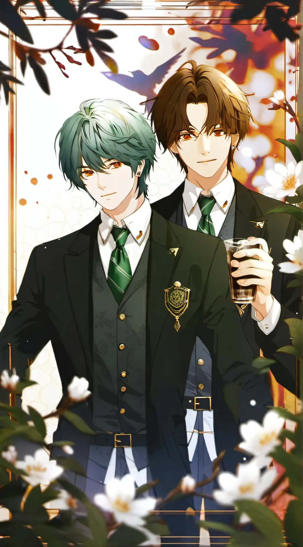 ai character: Slytherin boys background
