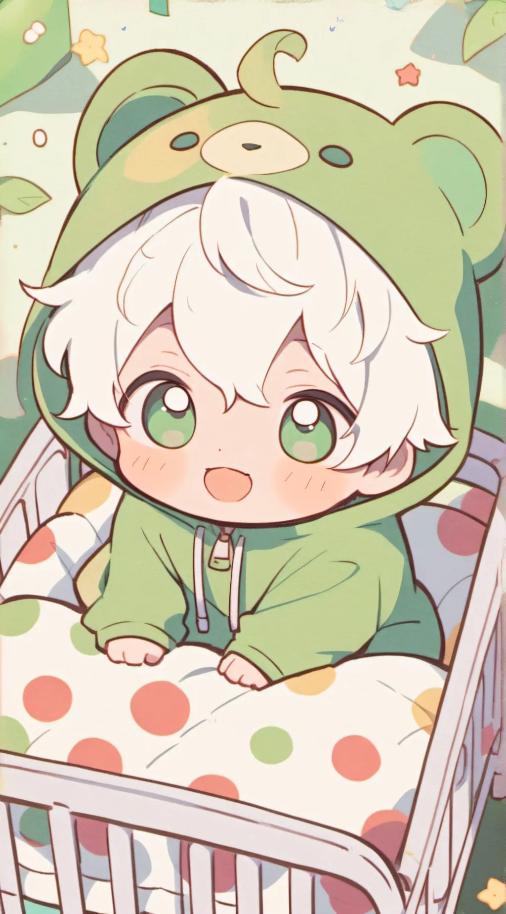 ai character: THE CUTEST BABY! background