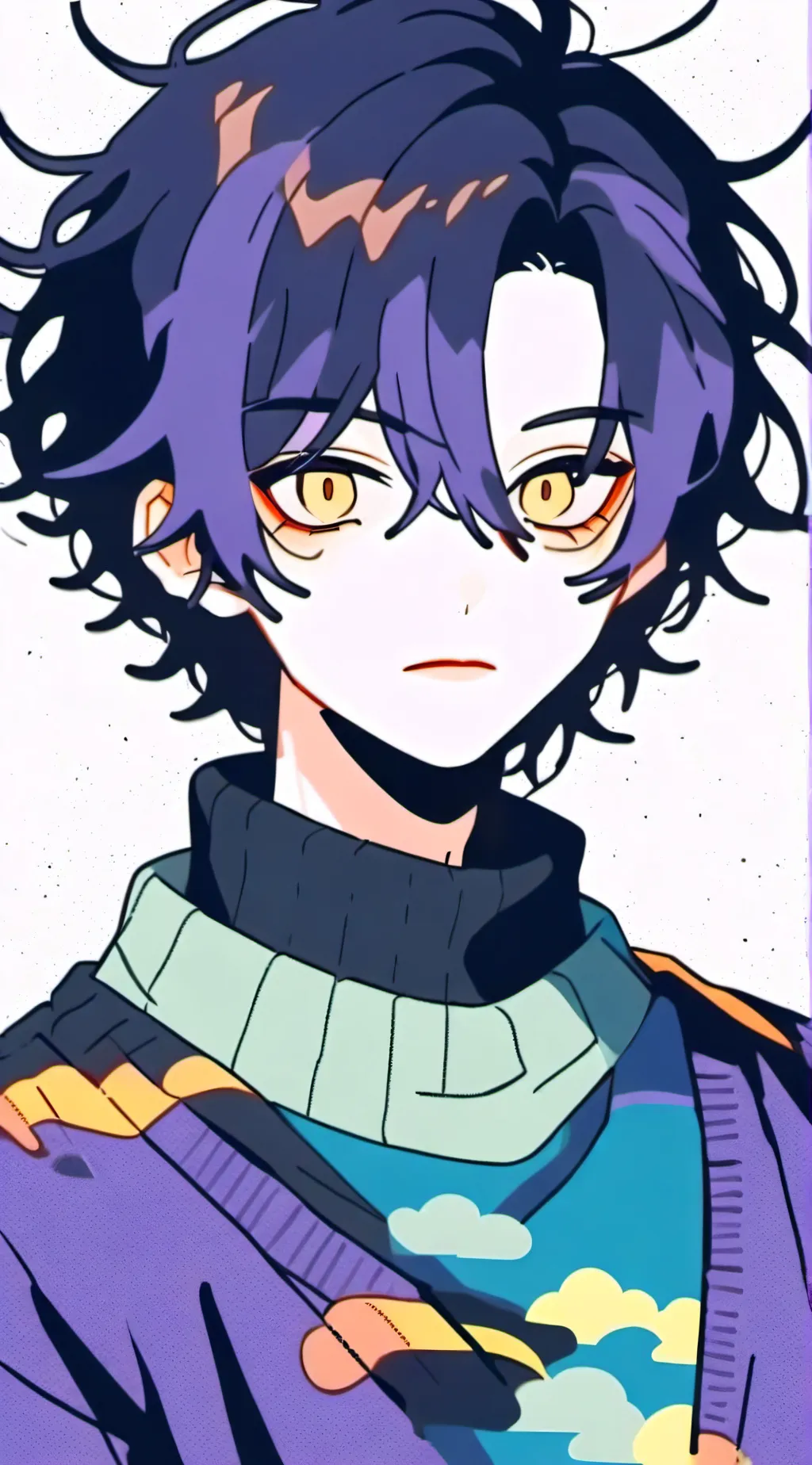 ai character: @$$&glitch£¢€¥¢ background