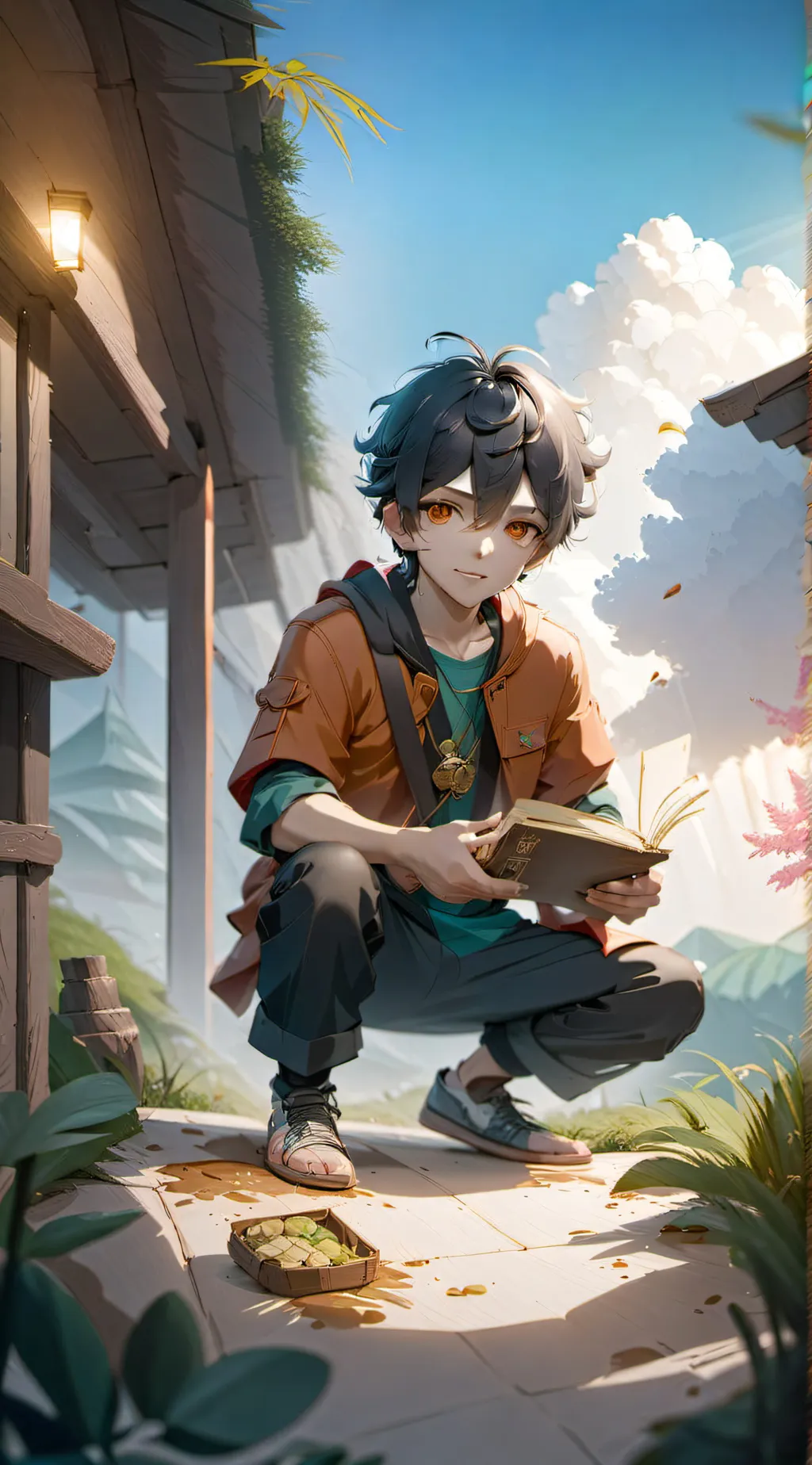 ai character: gilerme  background