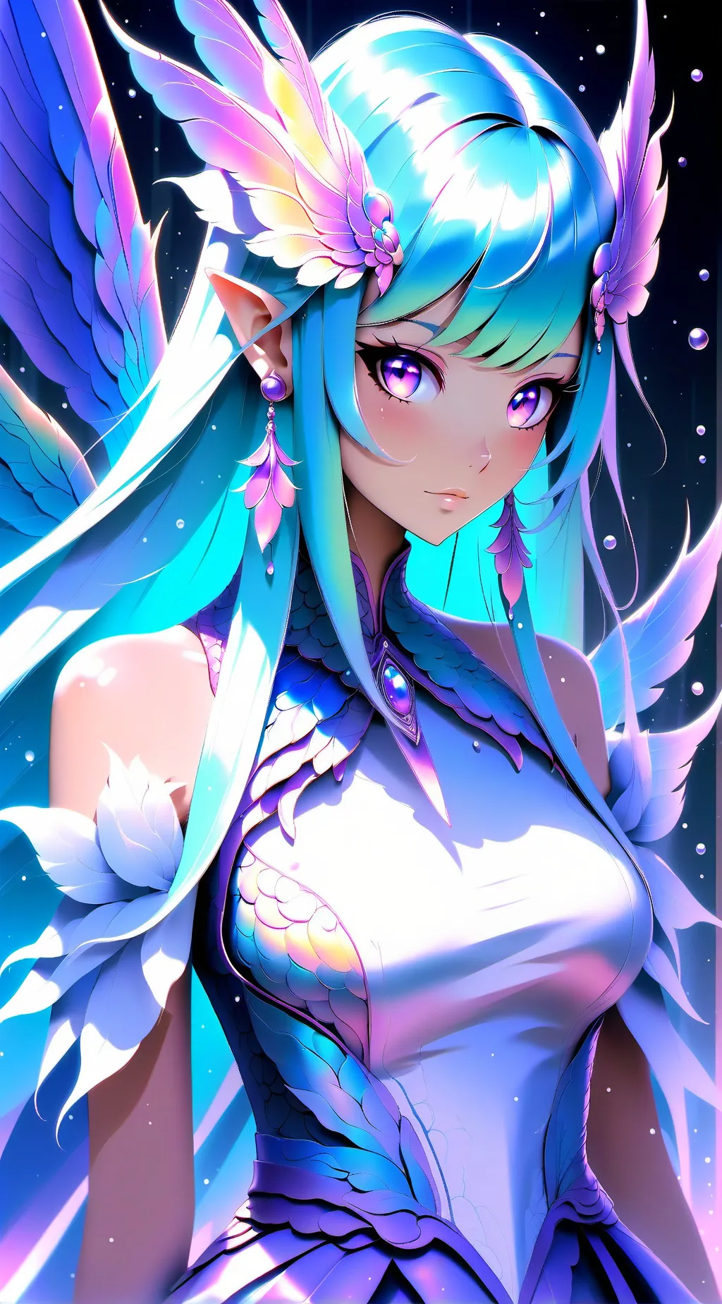 ai character: alone (seul) background