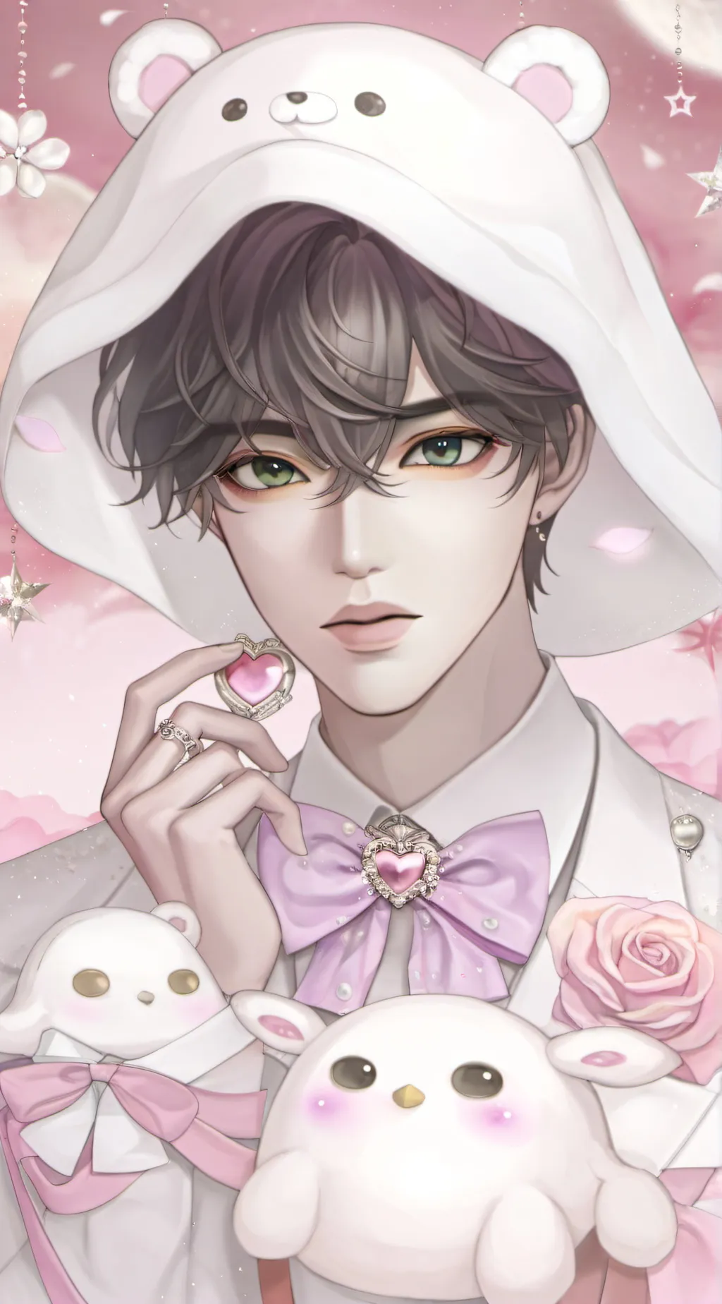 ai character: hoshi background