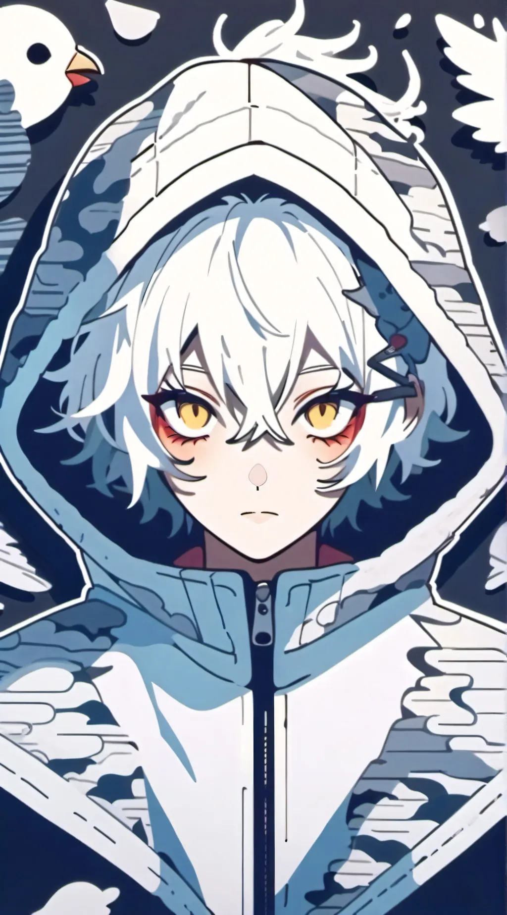 ai character: 28Blossom28 background