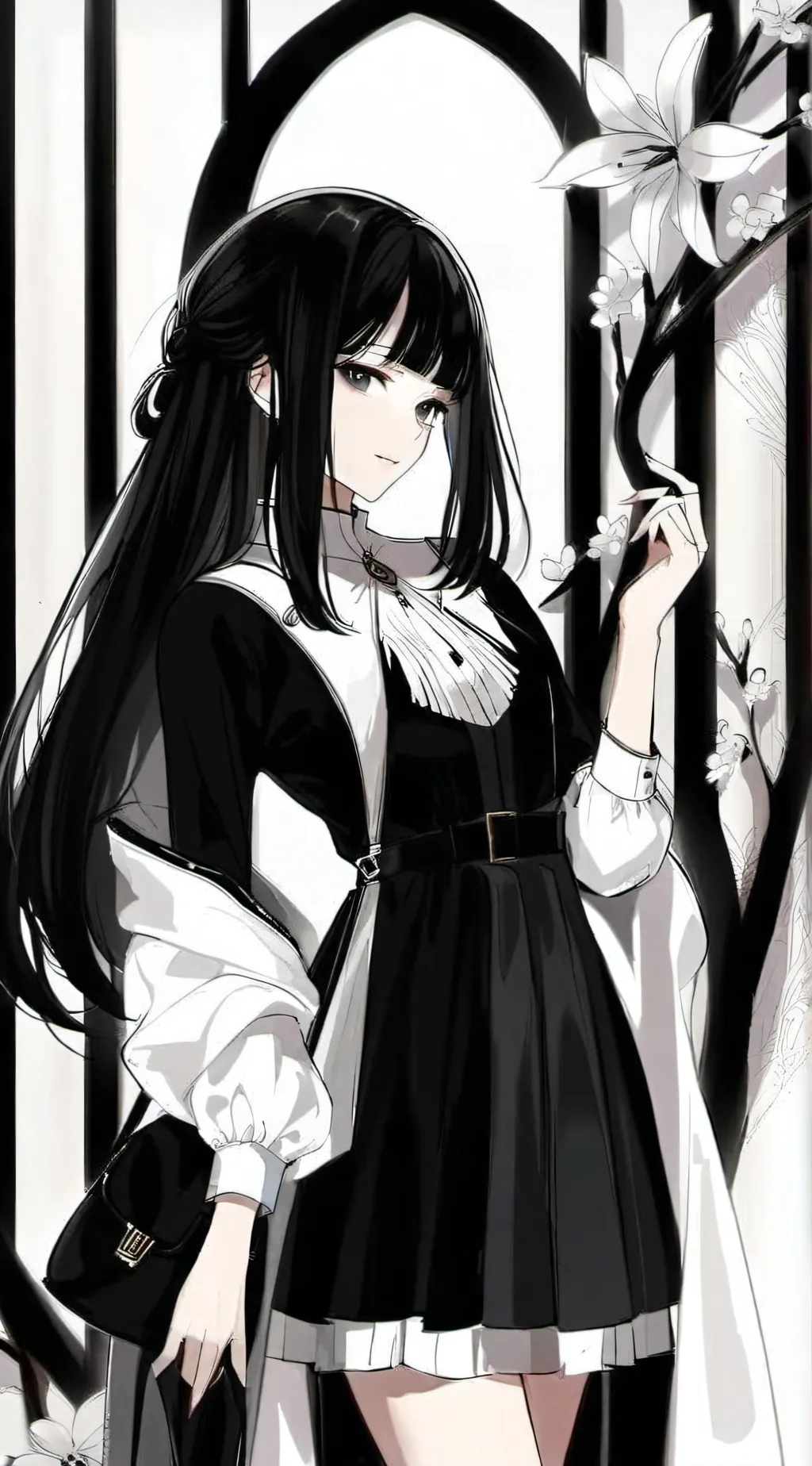 ai character: miko background