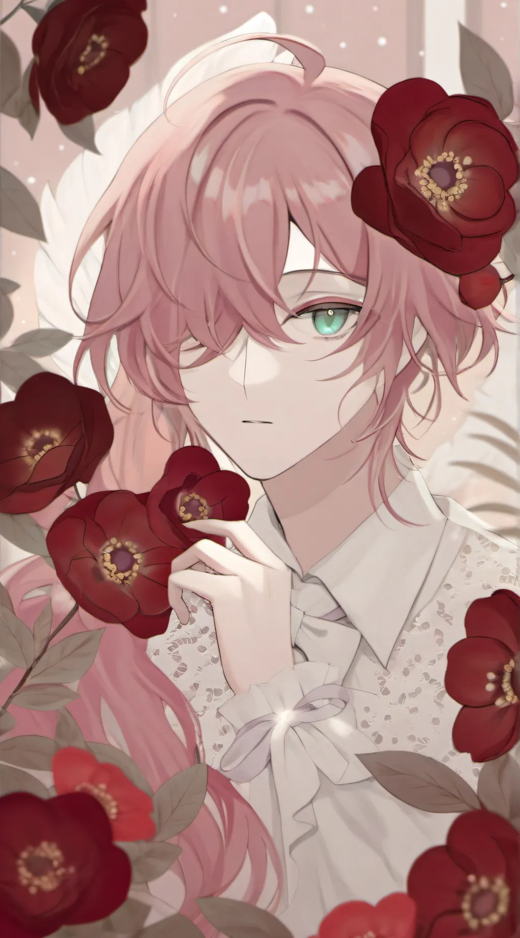 ai character: Jstn sick background