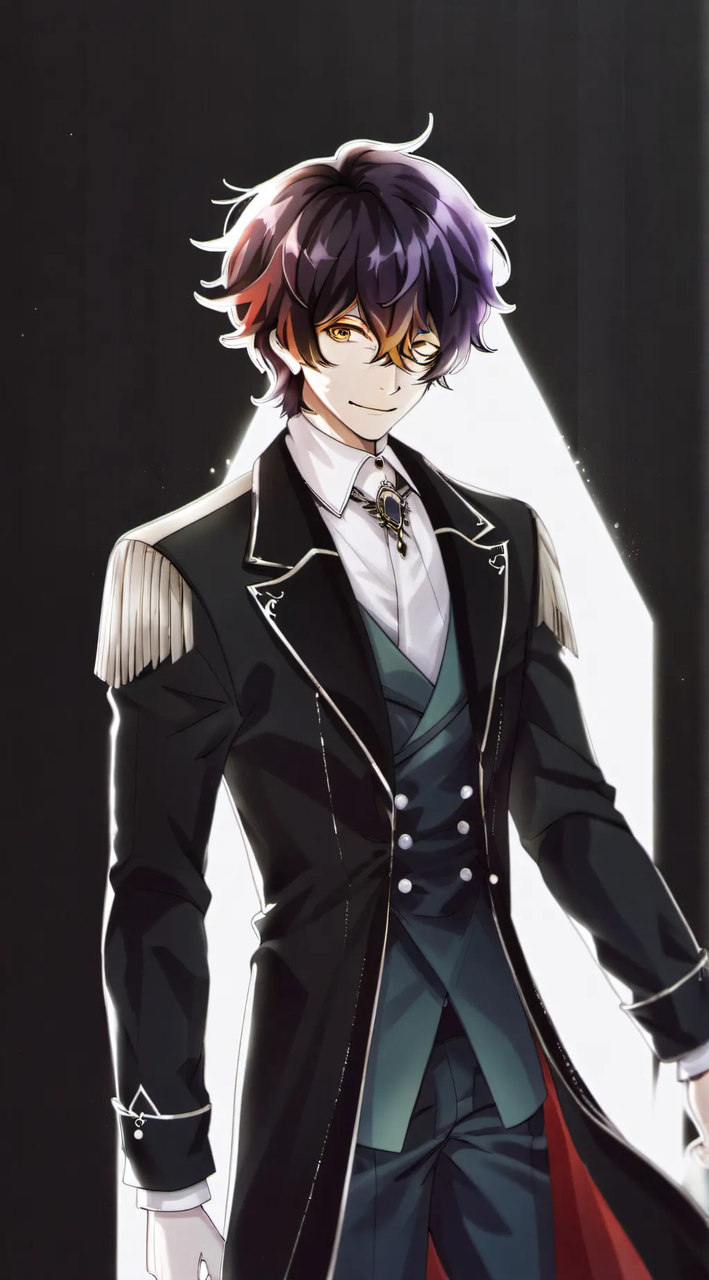 ai character: Poe x ranpo background