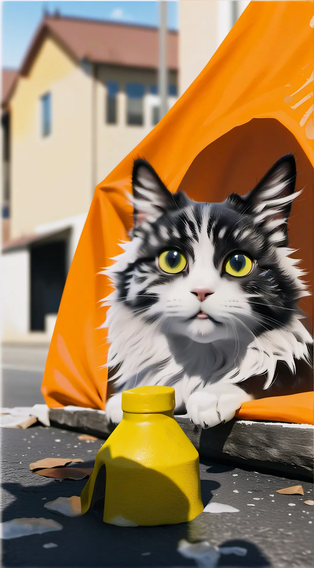 ai character: Oreo background