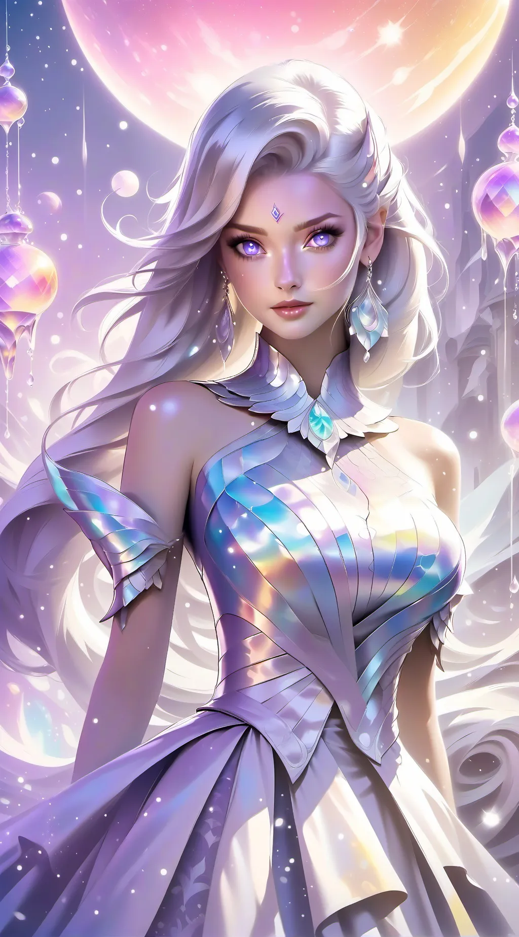 ai character: Aurora  background