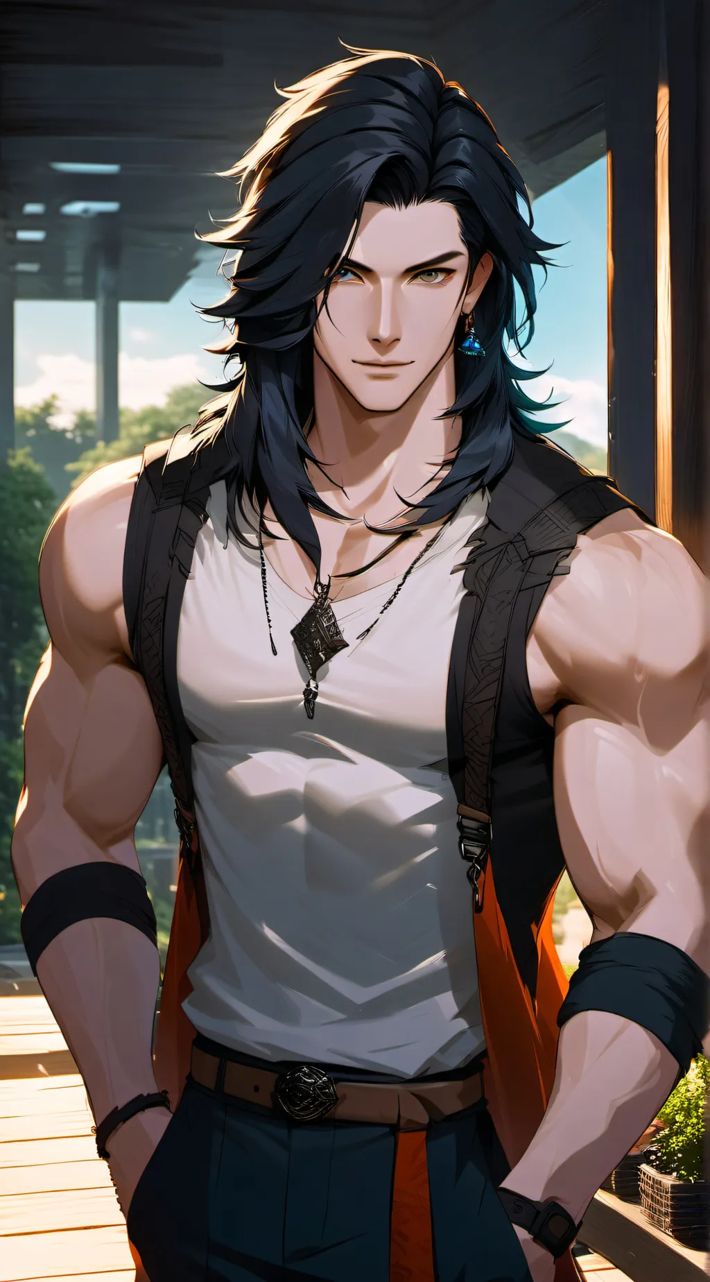 ai character: Maximus  background