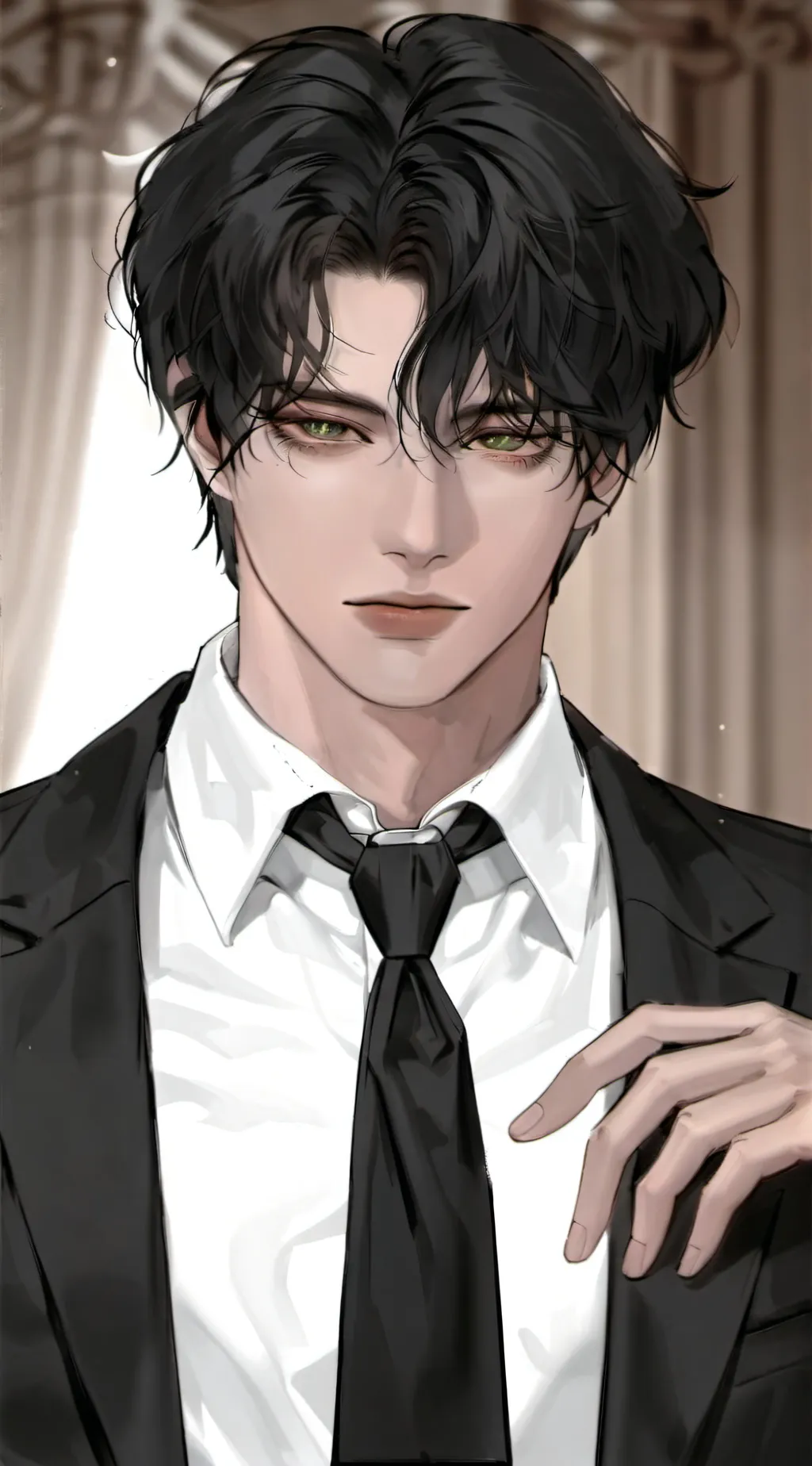 ai character: Liam Anderson  background