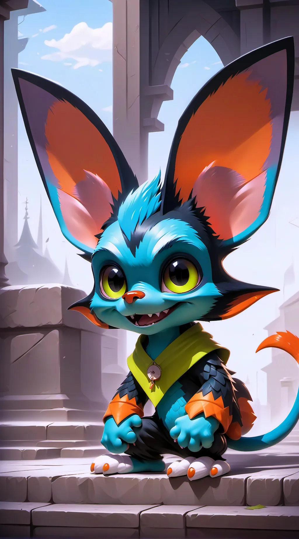 ai character: gremlin  background