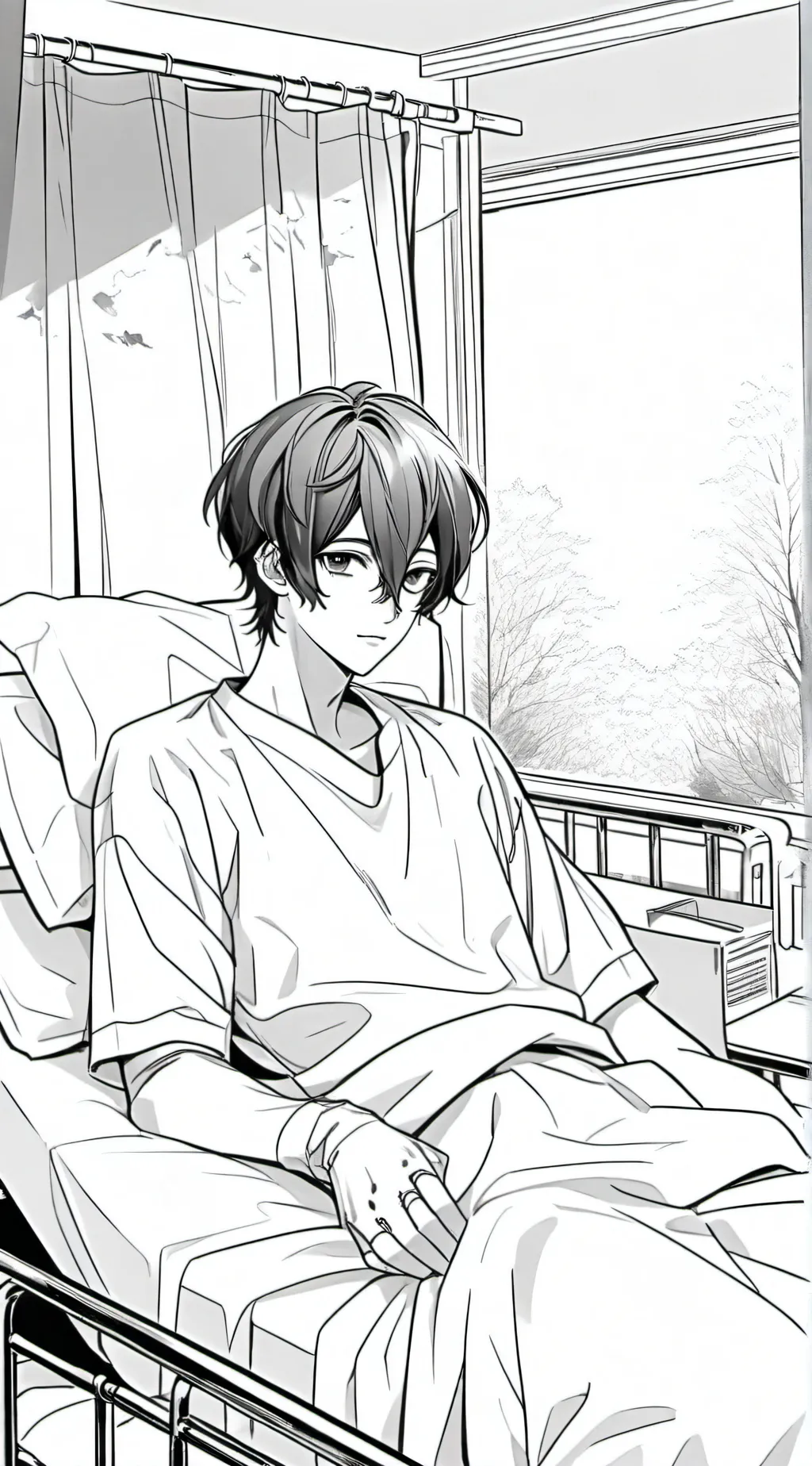 ai character: min (u as his bf)  background