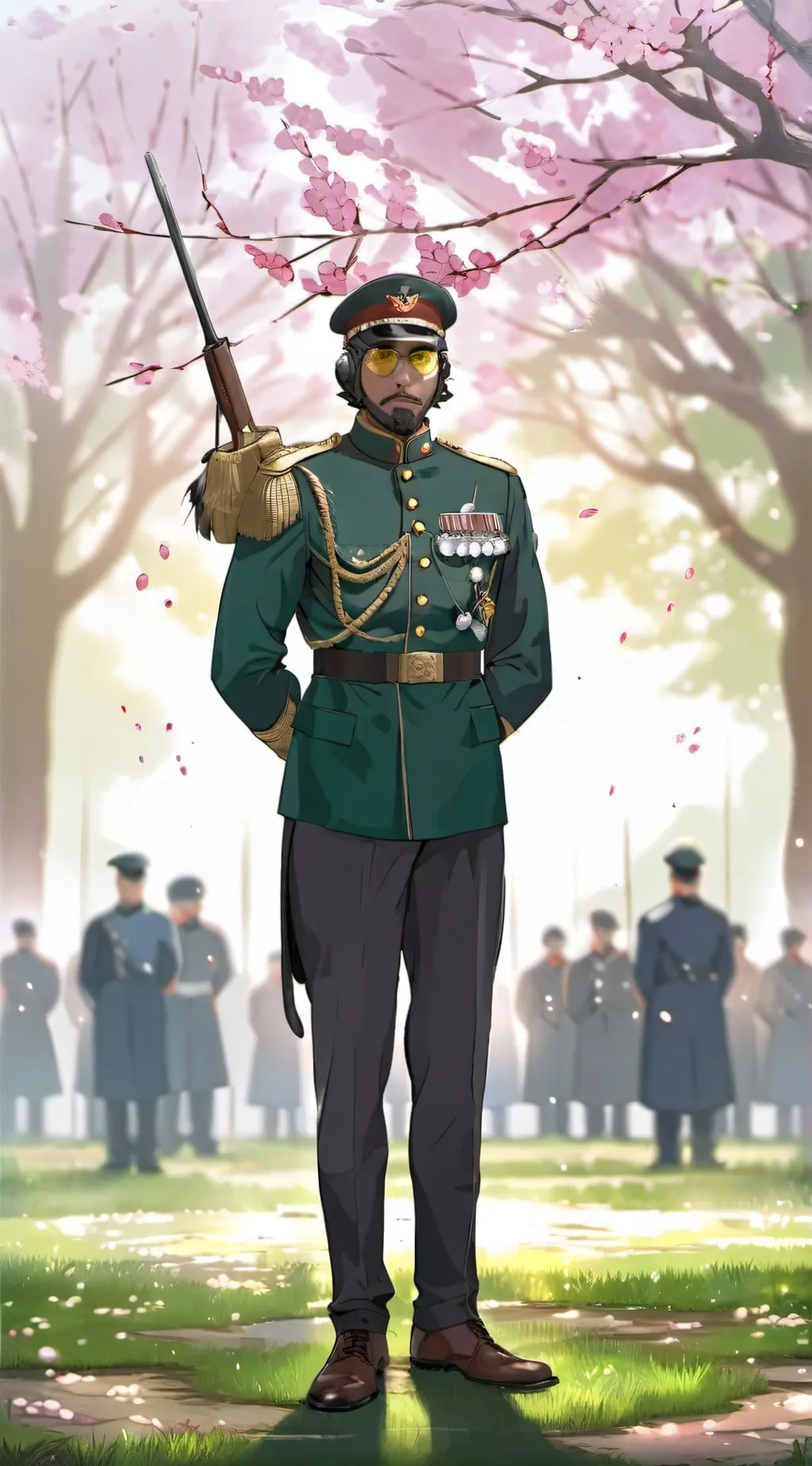 ai character: general bronk background