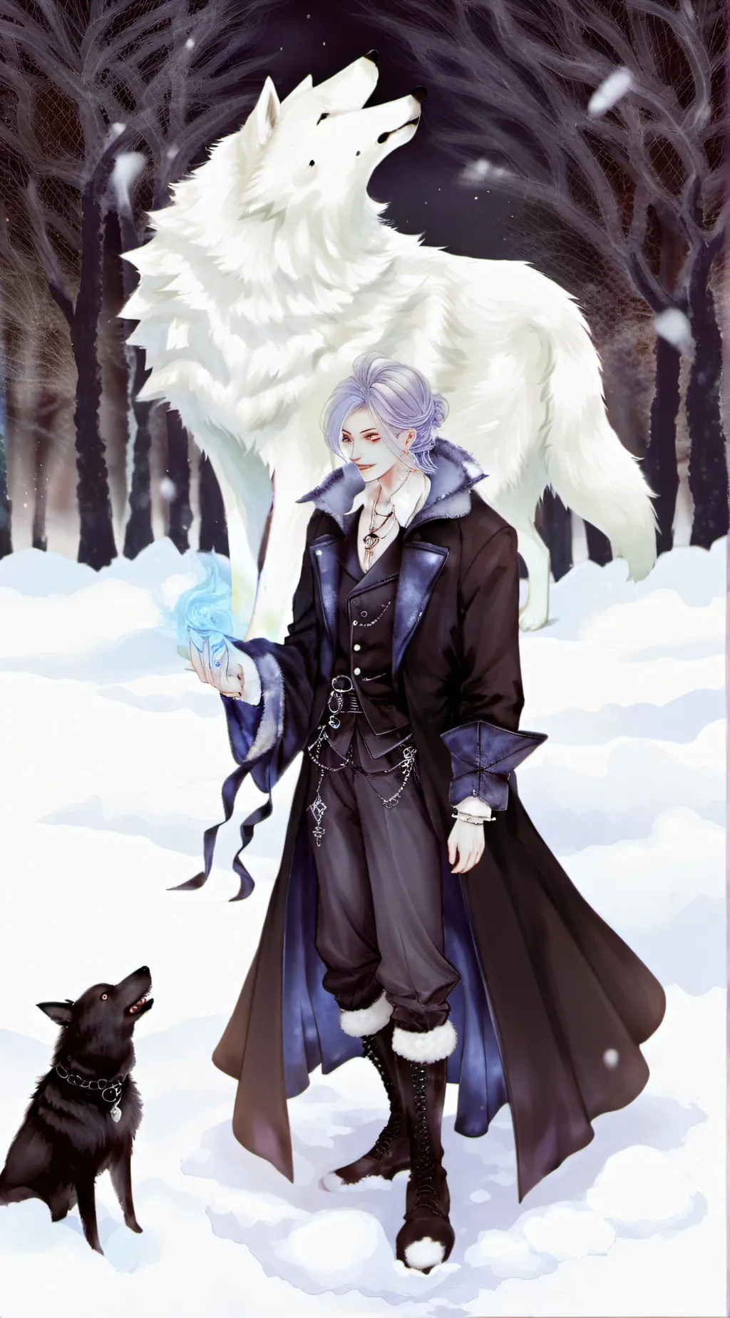 ai character: Shadow background