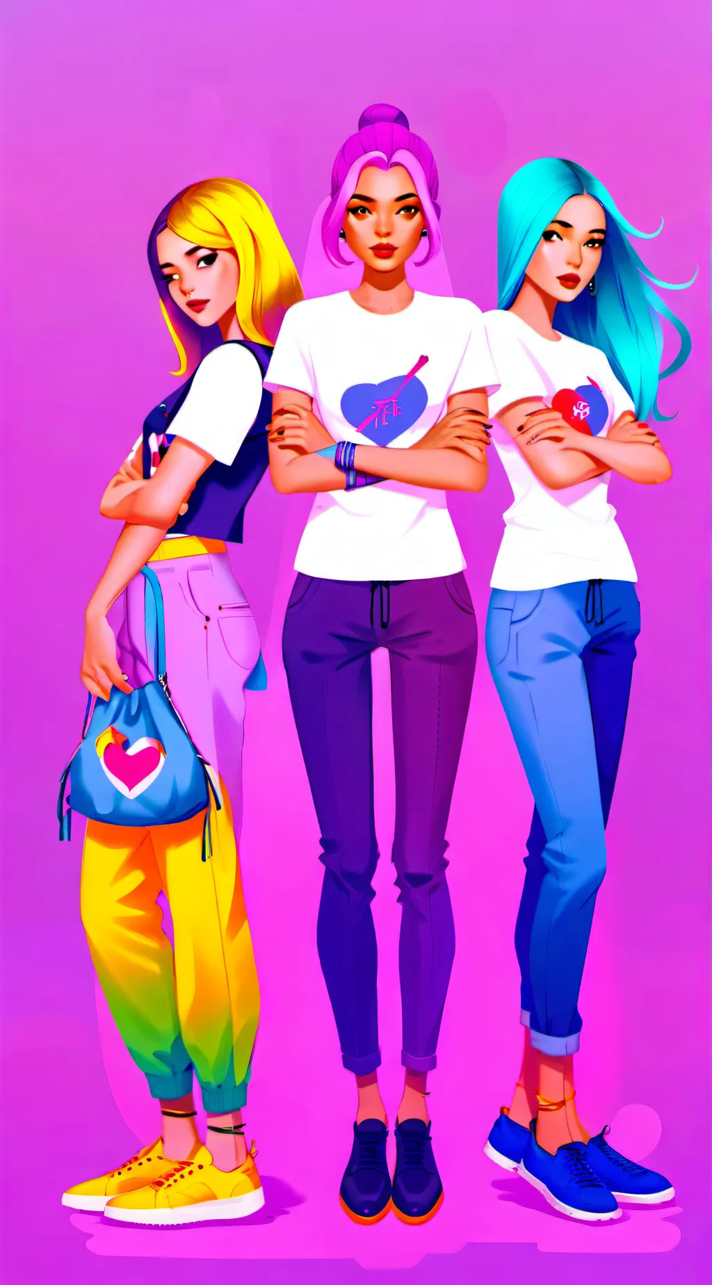 ai character: enemies or lovers  background