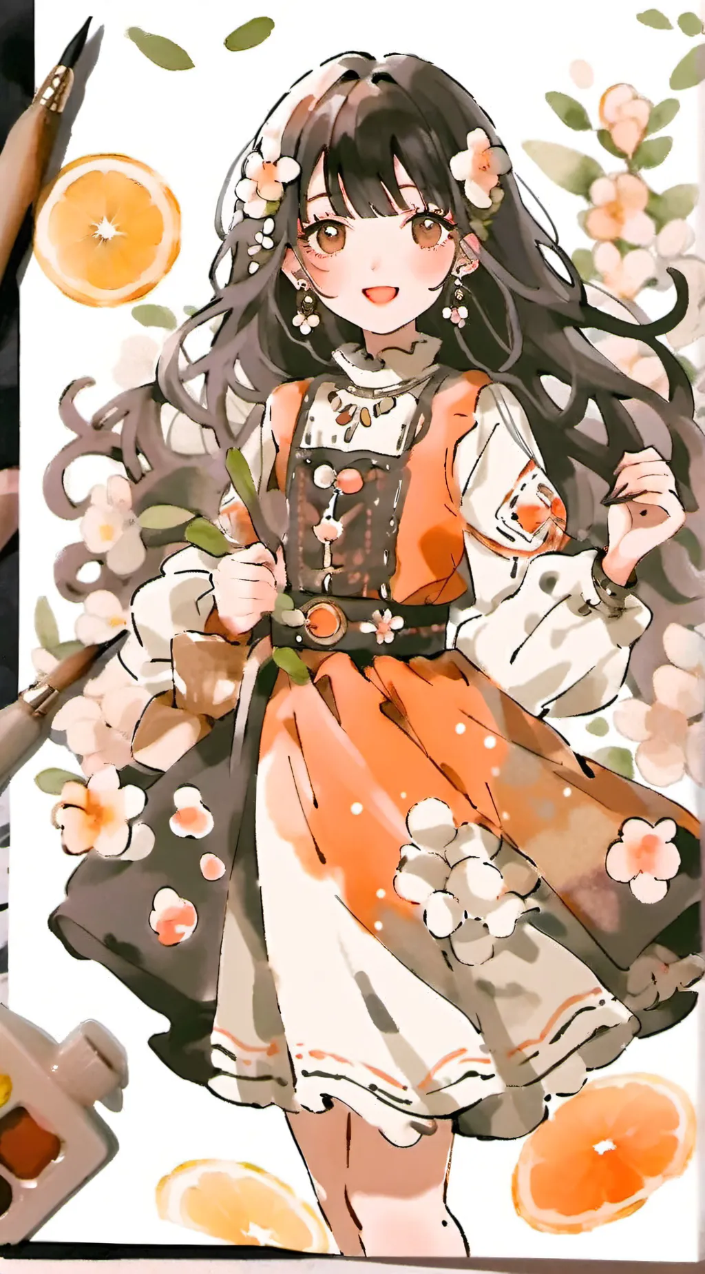 ai character: Maly background