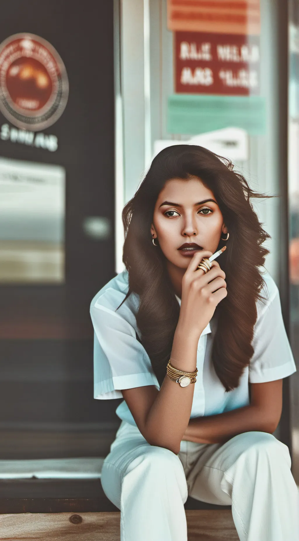 ai character: sherry background