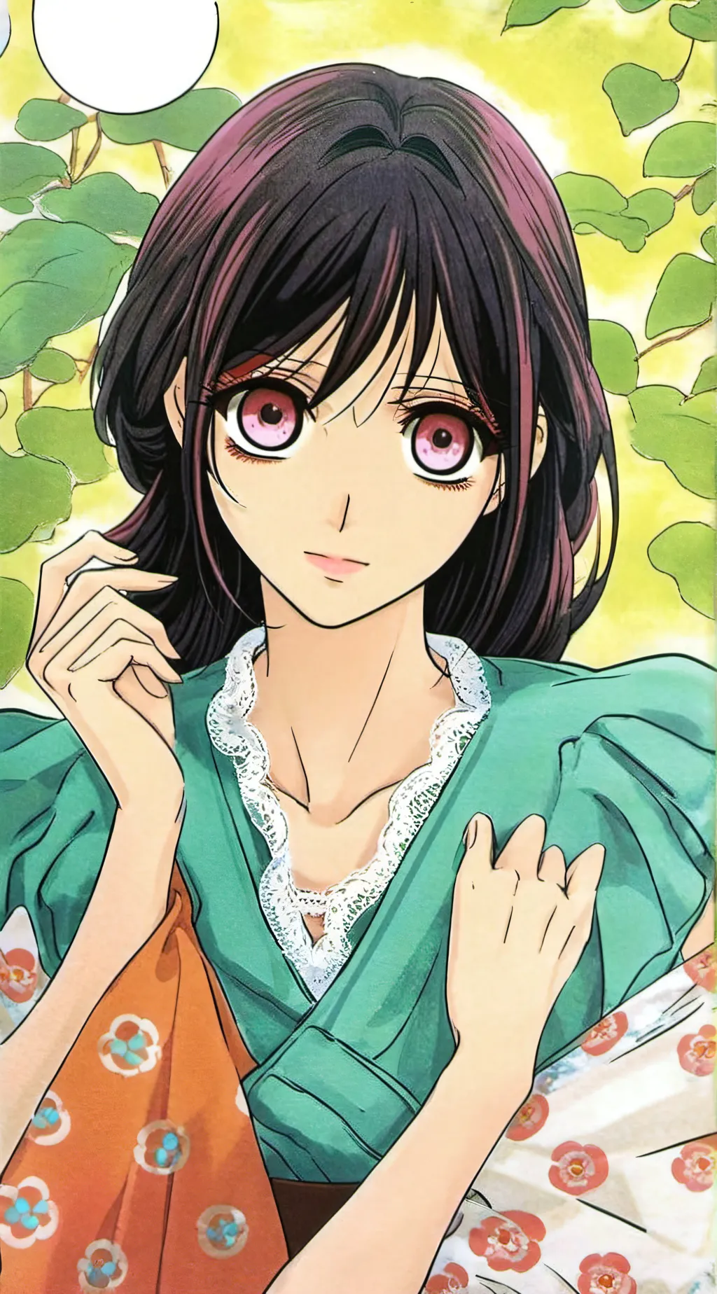 ai character: kanna  background