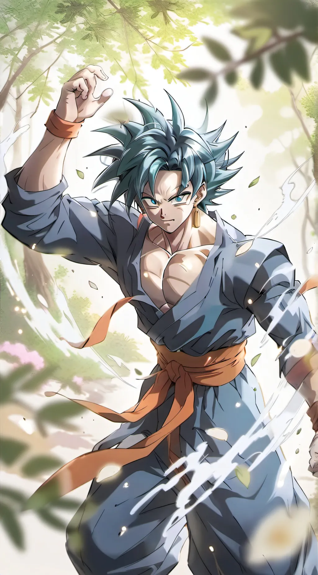 ai character: goku background