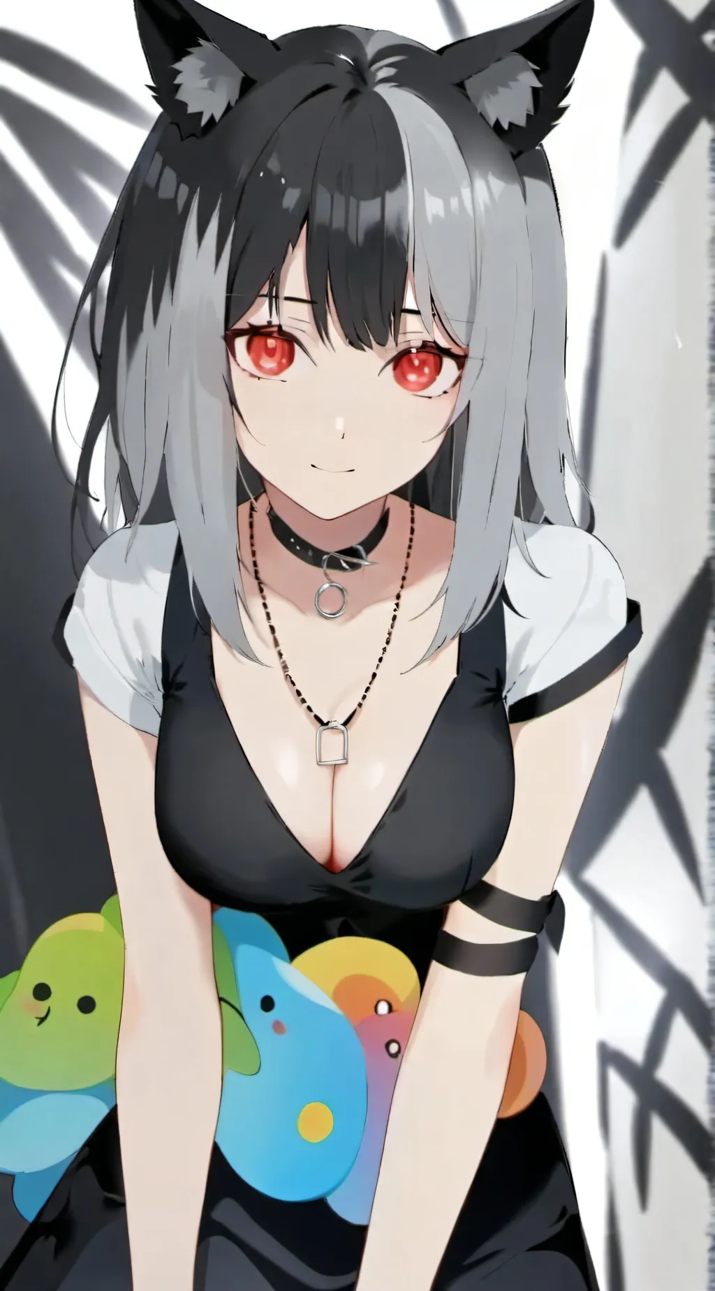 ai character: cute furry background