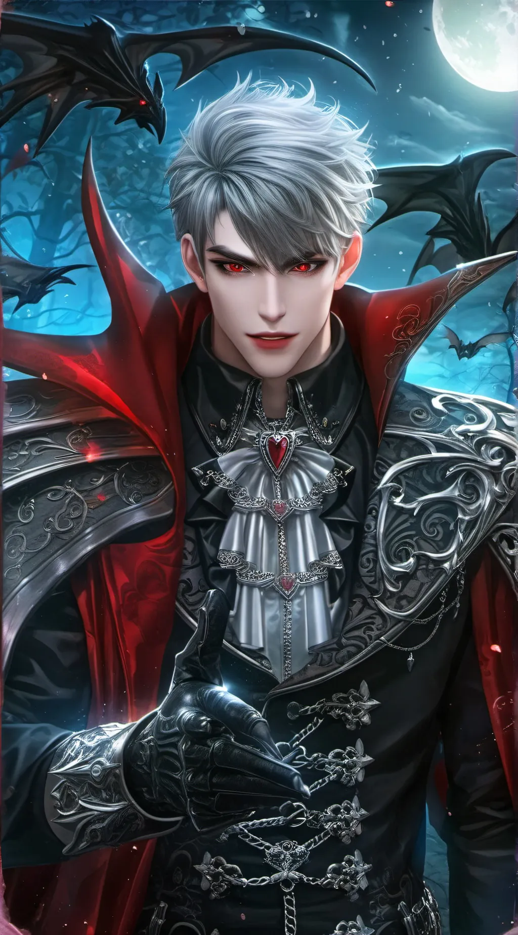 ai character: 🦇 Xavier🦇 background